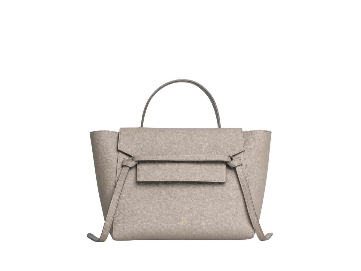 Celine o1w1db10426 Size: OS/Sac Belt Mini Modele in Grey Size ONE SIZE - 1 Thumbnail