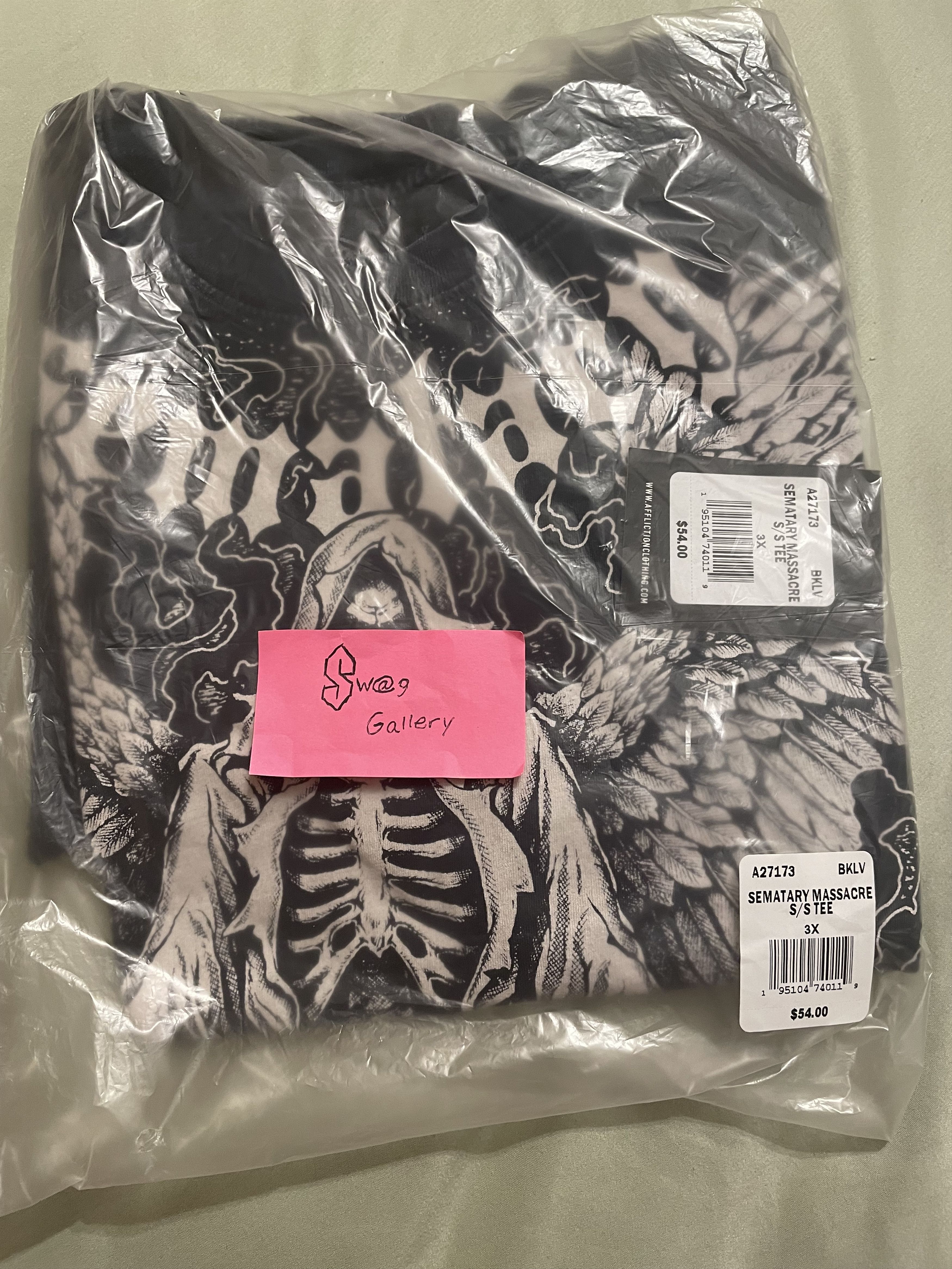 Affliction × Haunted Mound Sematary x Affliction - Massacre tee shirt Size US XXL / EU 58 / 5 - 3 Thumbnail