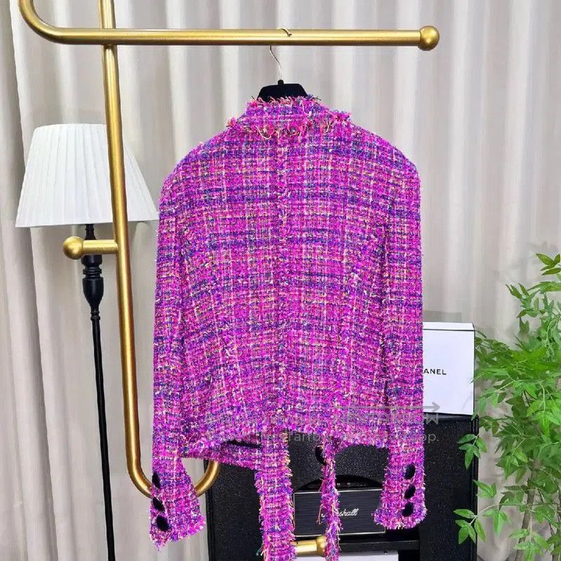 Balmain Balmain Pink Polyester Women's Jacket . Size M / US 6-8 / IT 42-44 - 2 Thumbnail