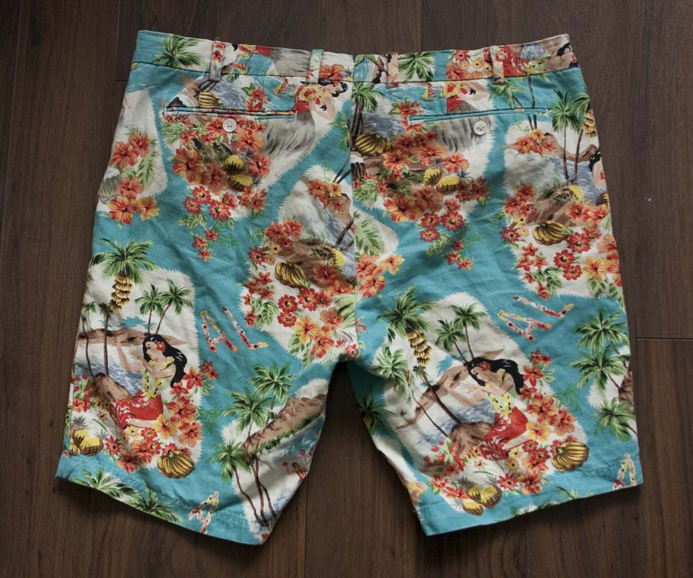 Ralph Lauren Ralph Lauren Shorts Cotton/ Linen Slim Size 38 Hawaii Floral Size US 38 / EU 54 - 2 Thumbnail
