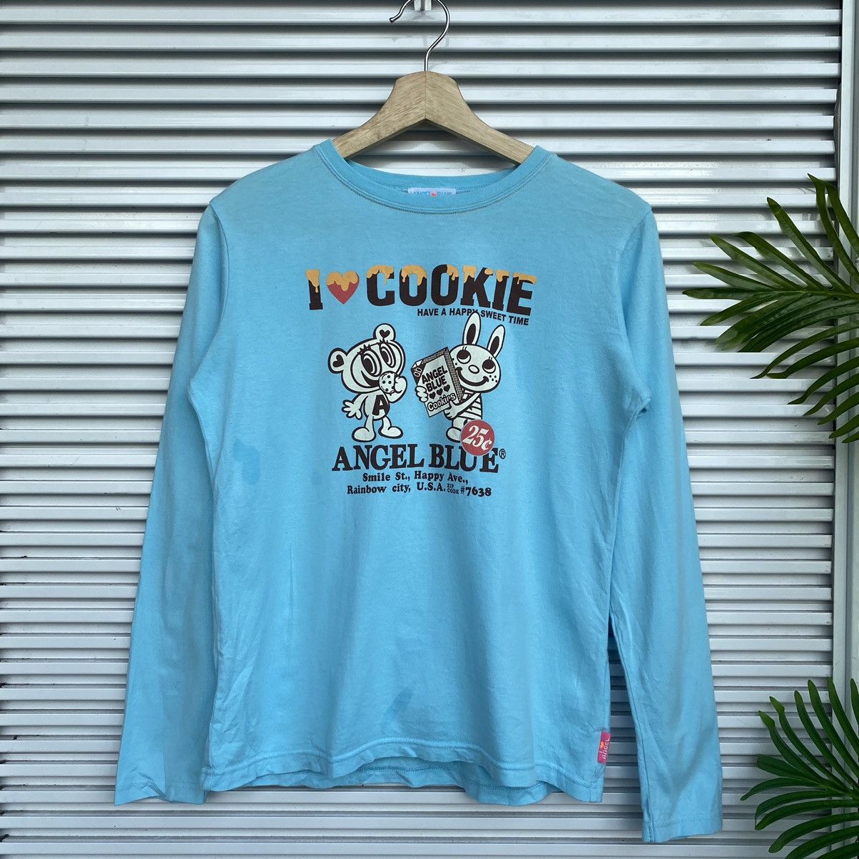 Angel Blue 2000s Angel Blue I ❤️ Cookie Long Sleeve Shirts Size US L / EU 52-54 / 3 - 1 Thumbnail