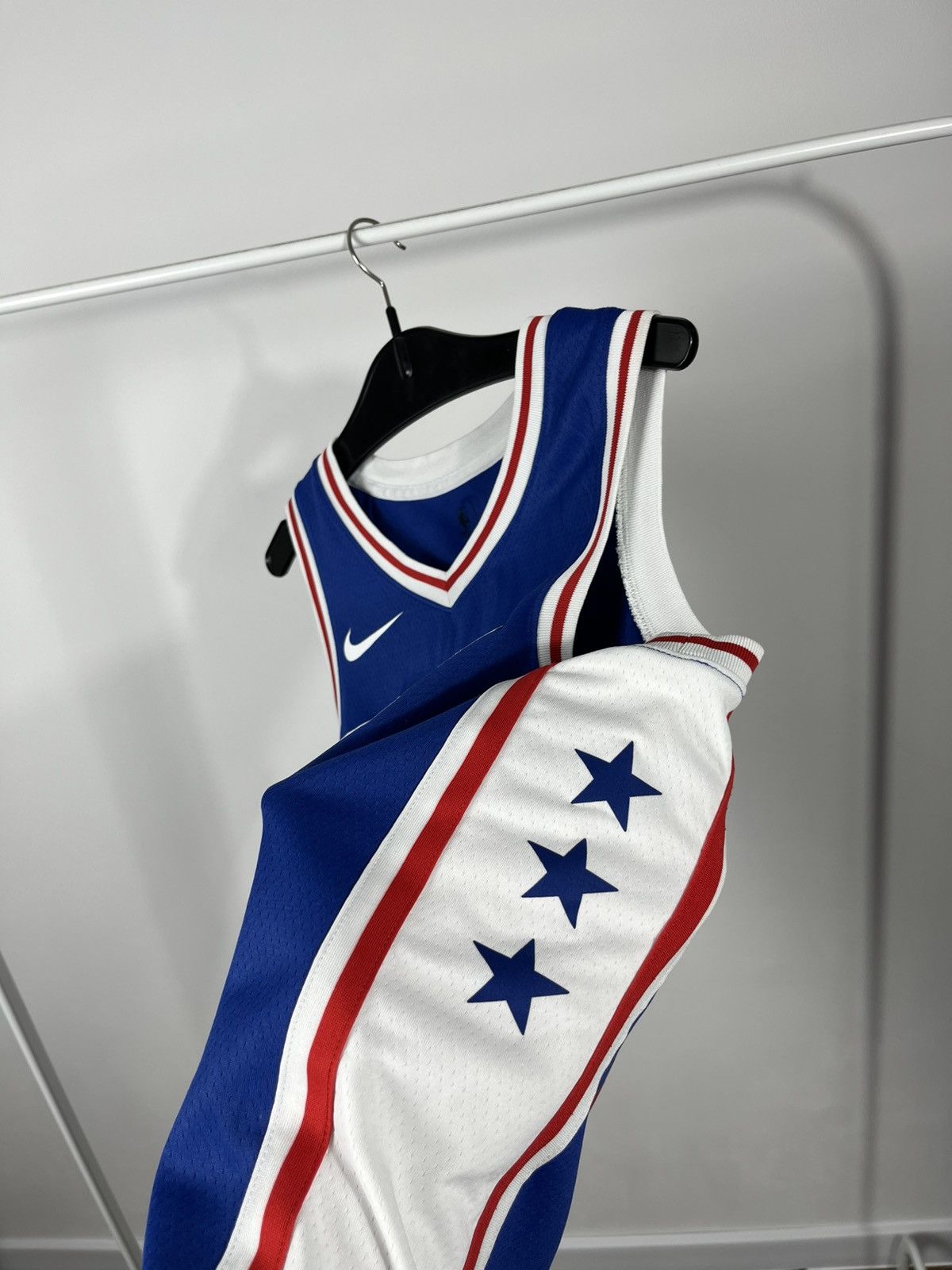 Nike Nike NBA 76ers Jimmy Butler #23 Swingman Jersey Blue Size M Size US M / EU 48-50 / 2 - 12 Thumbnail