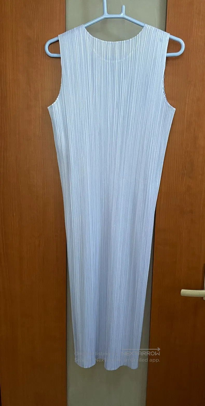 Issey Miyake Issey Miyake Dress Blue Size L / US 10 / IT 46 - 2 Thumbnail