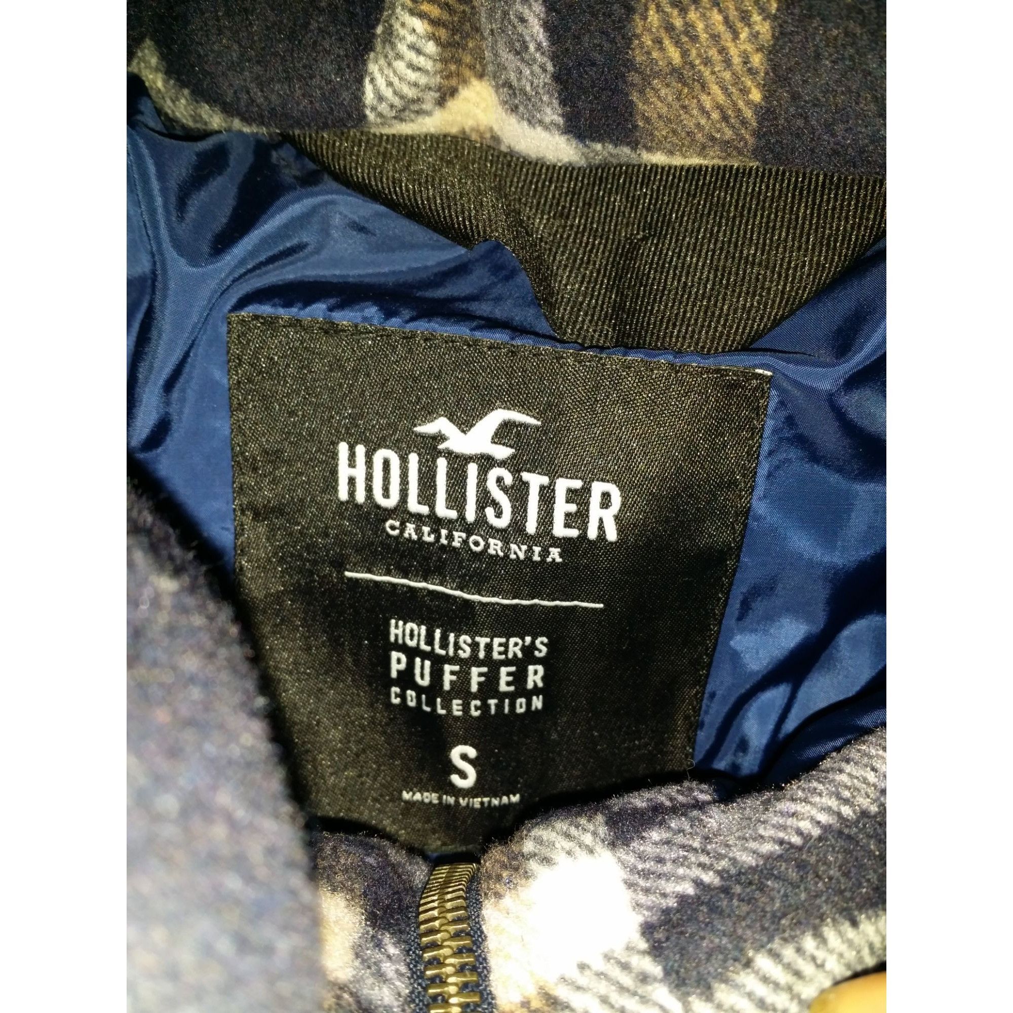 Hollister Hollister Puffer Collection Coat Women Sz S Plaid Button Ful Size S / US 4 / IT 40 - 7 Thumbnail