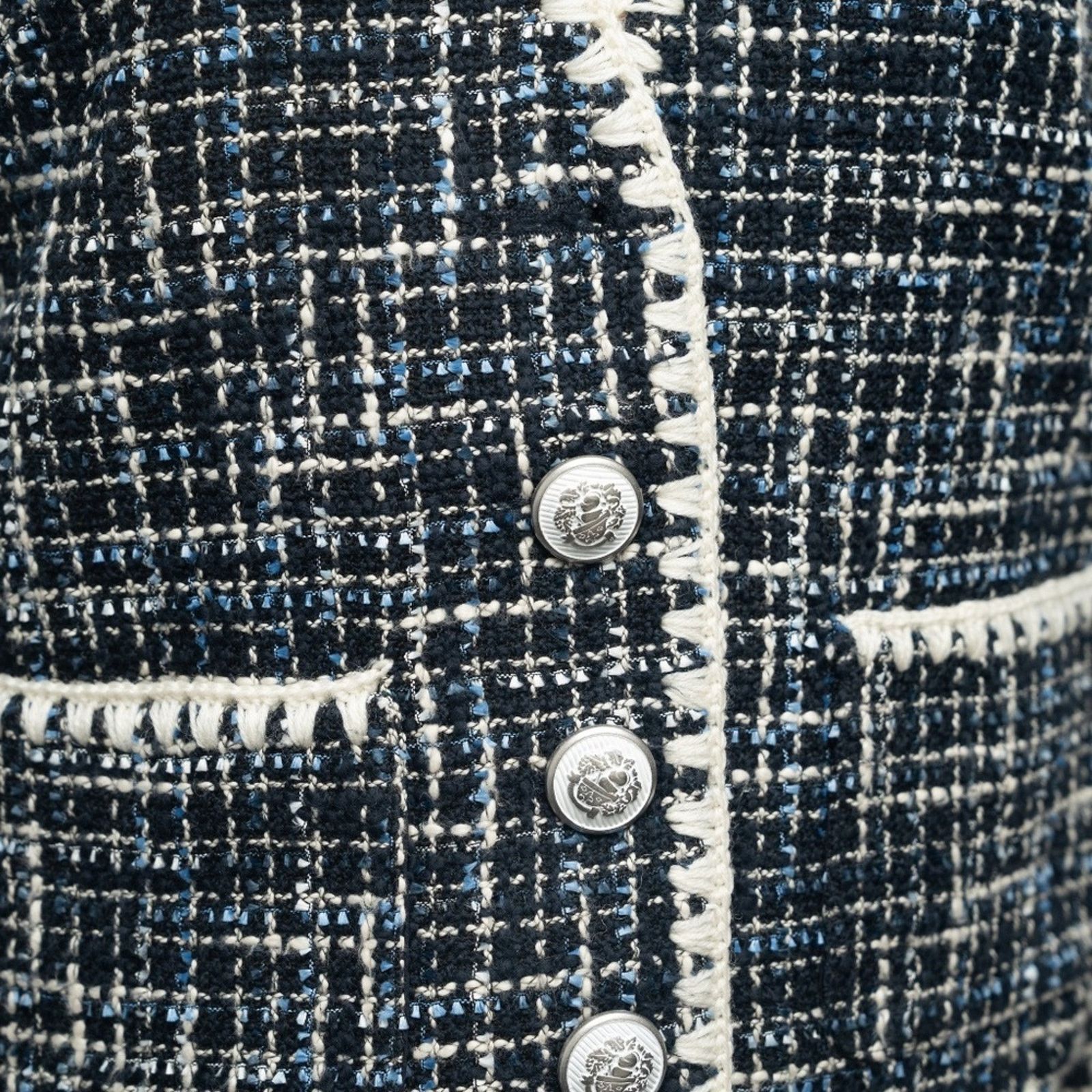 Veronica Beard Veronica Beard. Bosea cotton-blend tweed blazer. Size XS / US 0-2 / IT 36-38 - 13 Thumbnail