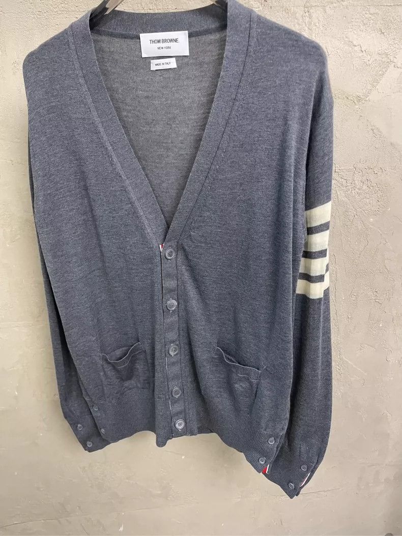Thom Browne Thom Browne size2 a cardigan Size US M / EU 48-50 / 2 - 2 Thumbnail