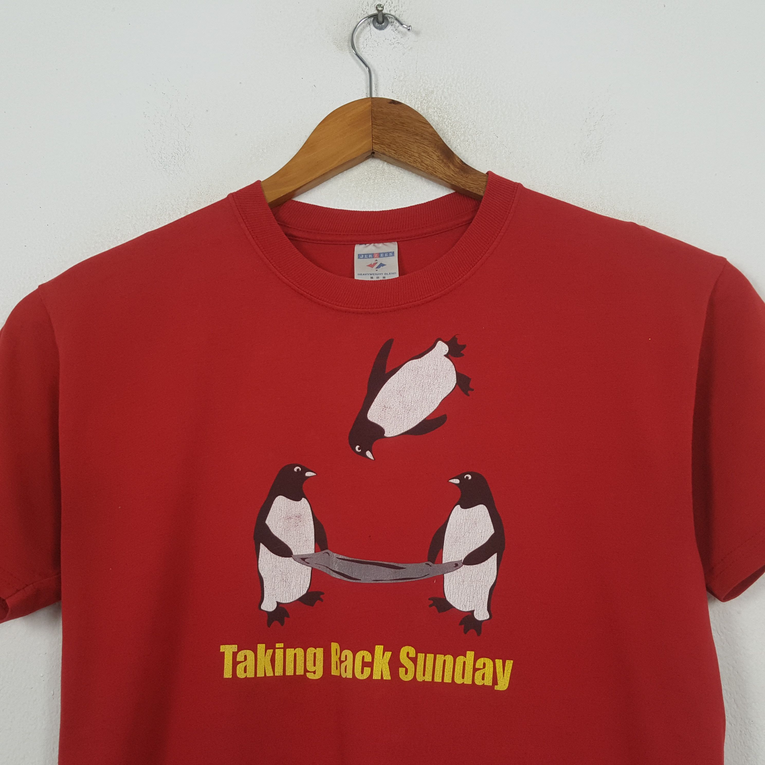 Band Tees Vintage Taking Back Sunday American Rock Band T-shirt RR1 Size US M / EU 48-50 / 2 - 2 Thumbnail
