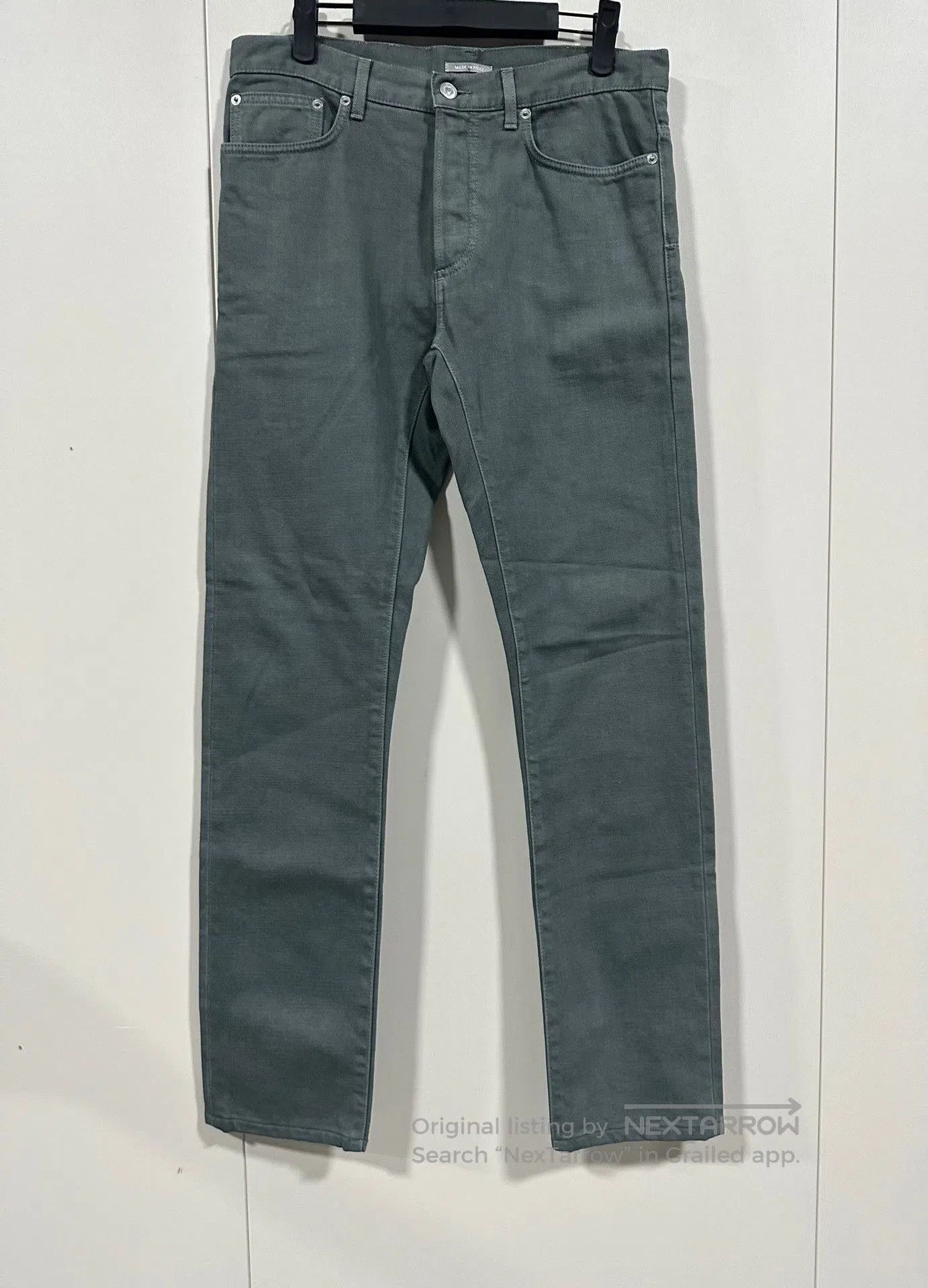 Dior Dior Homme 24FW Gray Cotton Pants. Size US 29 - 1 Thumbnail