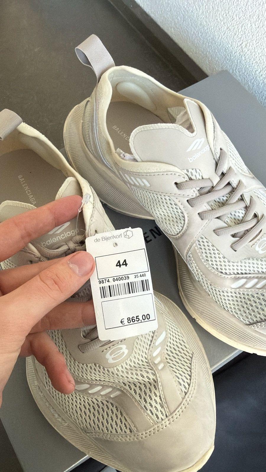 Balenciaga Balenciaga Circuit Beige Size US 11 / EU 44 - 8 Thumbnail