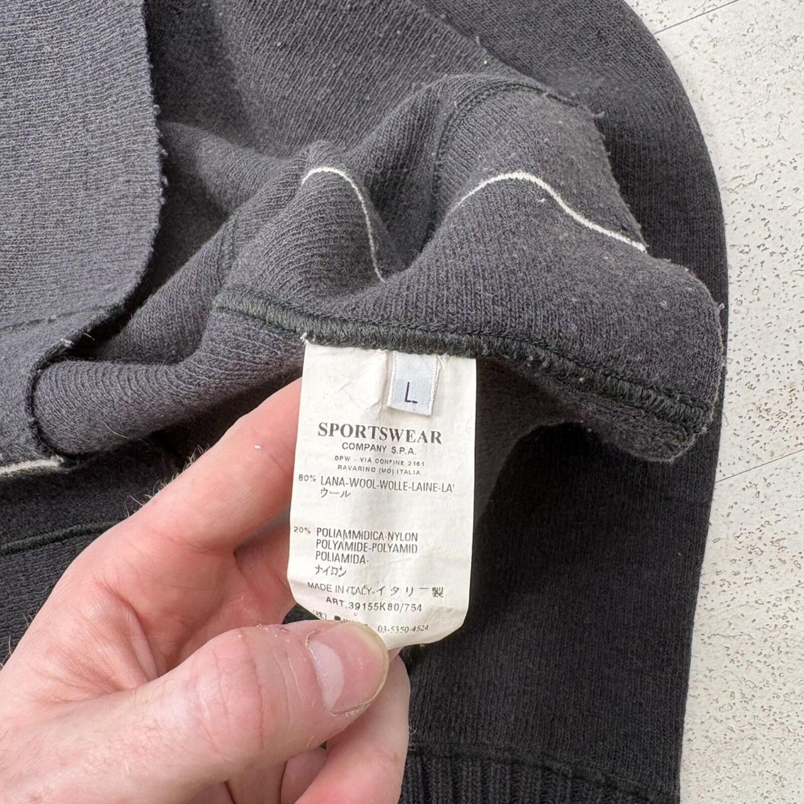 Stone Island 00’s Stone Island Knit Jumper (L) Size US L / EU 52-54 / 3 - 6 Thumbnail