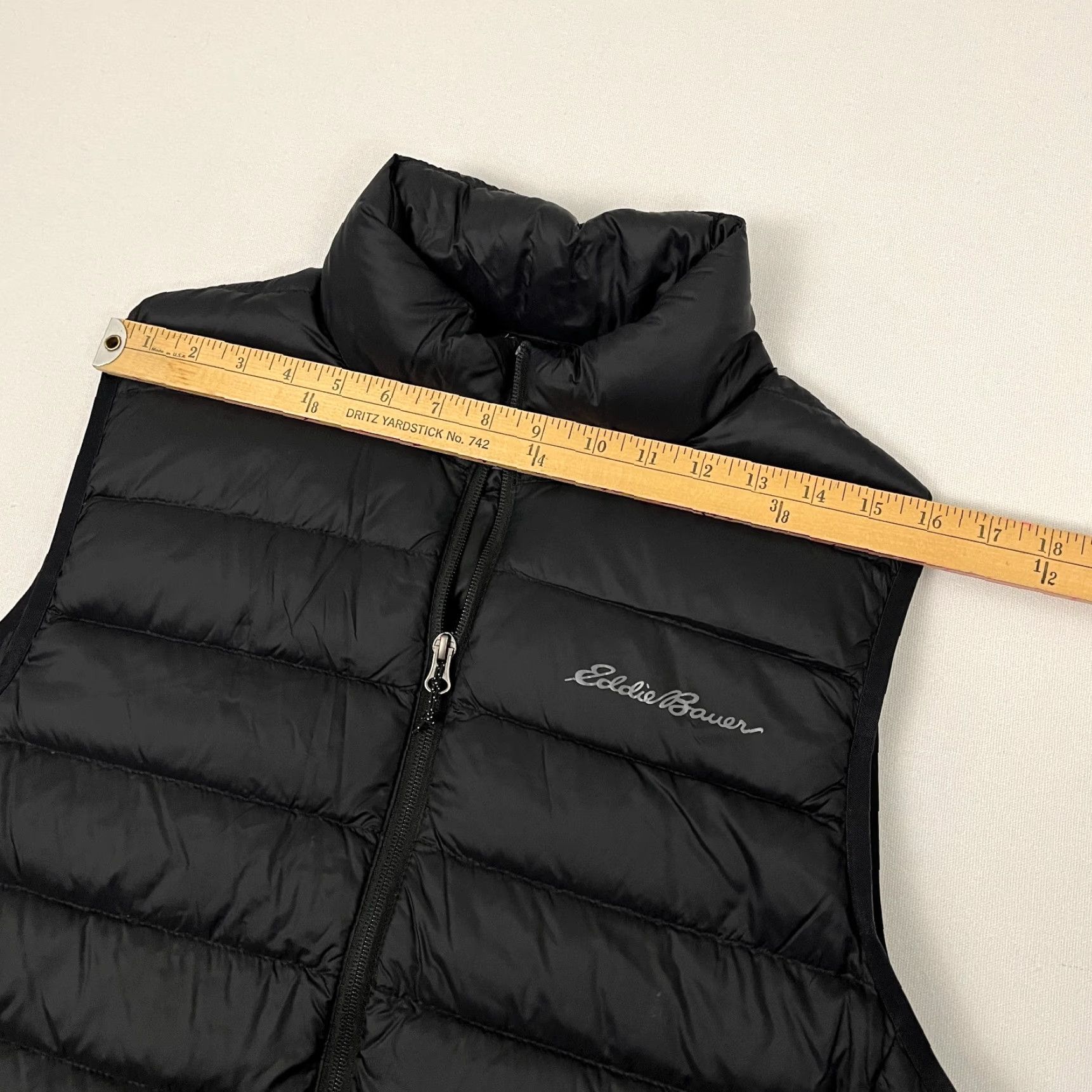 Eddie Bauer Eddie Bauer EB650 Down Puffer Vest Medium Dark Gray Waterfowl Hiking Quilted Mens Size US M / EU 48-50 / 2 - 7 Thumbnail