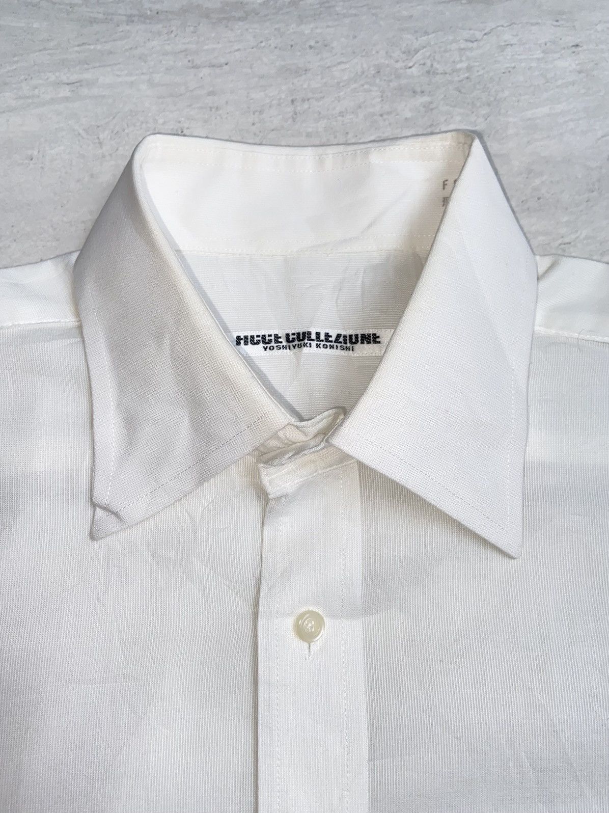 Issey Miyake × Japanese Brand × Yoshiyuki Konishi YOSHIYUKI KONISHI White Shirt Size US S / EU 44-46 / 1 - 10 Thumbnail