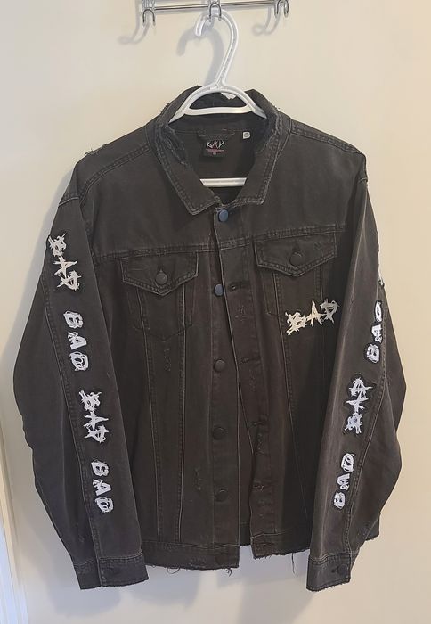 X Xxxtentacion Bad Vibes Forever Bad Denim Jacket 2019 Grailed 1937