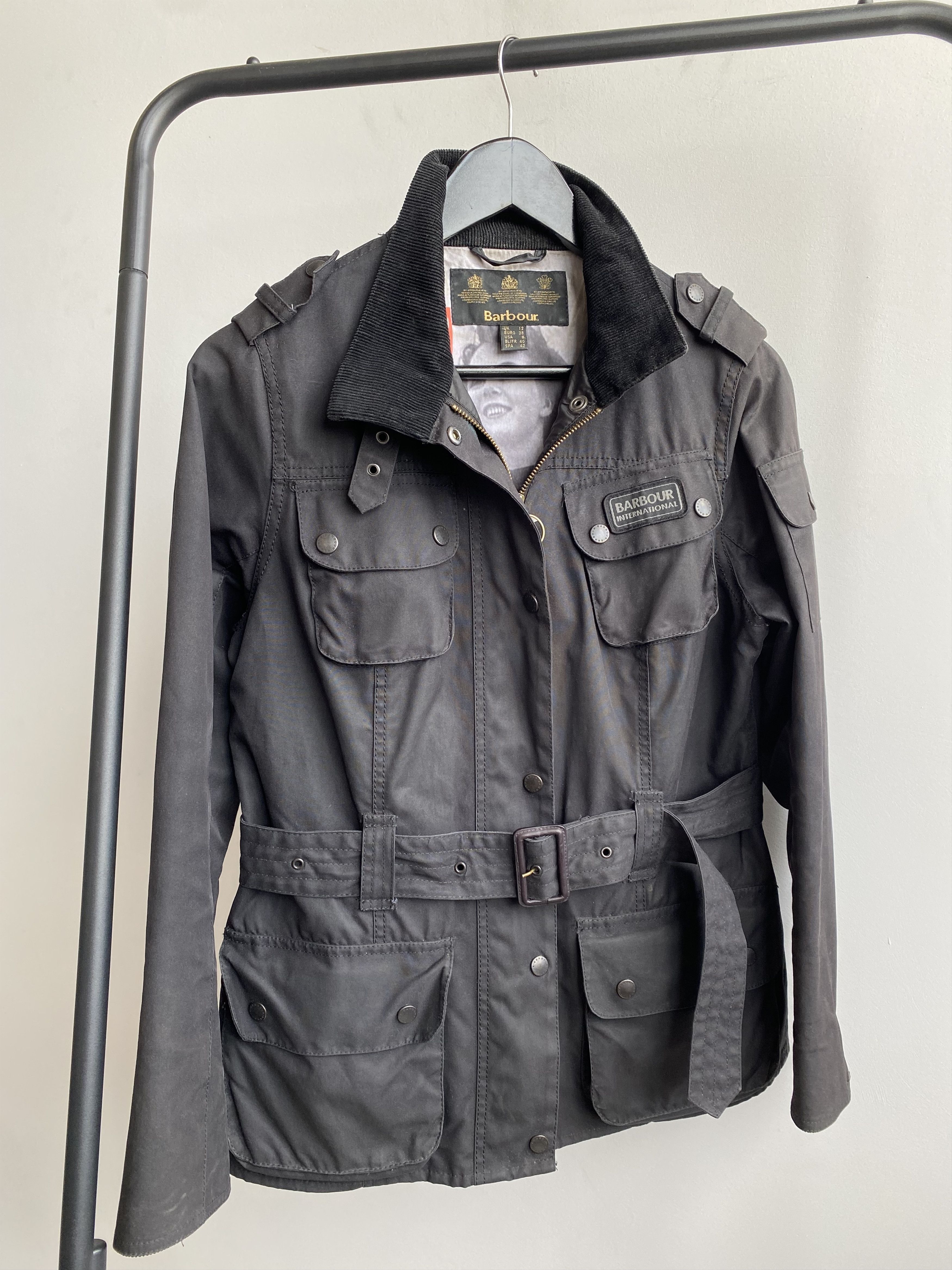 Barbour Barbour international June Waxed Cotton Jacket Size M / US 6-8 / IT 42-44 - 4 Thumbnail