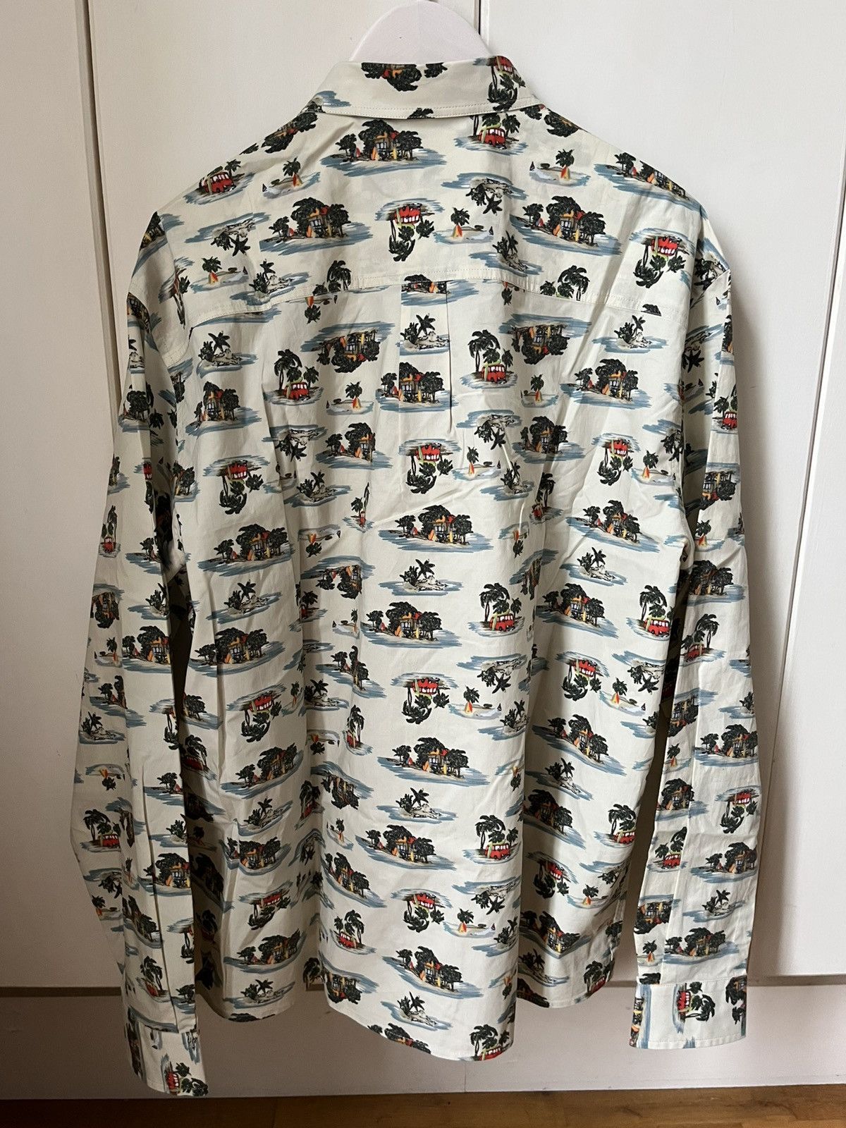 Bottega Veneta Bottega veneta daniel lee hawaii shirt 40 15 3/4 brand new Size US L / EU 52-54 / 3 - 2 Thumbnail