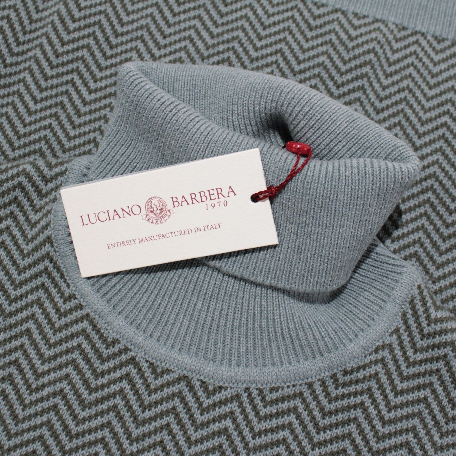 Luciano Barbera Luciano Barbera Sweater Size US XL in Blue Size US XL / EU 56 / 4 - 1 Thumbnail