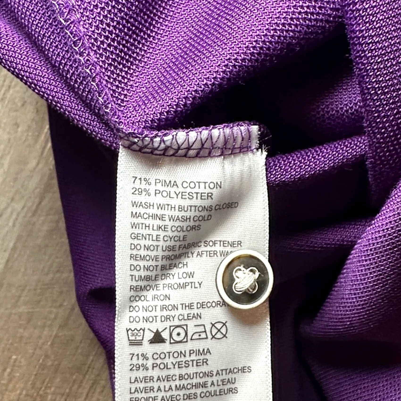Tommy Bahama TCU Horned Frogs Tommy Bahama The Emfielder Core Knit Polo NWOT 2XL Purple Men Shirt Size US XXL / EU 58 / 5 - 7 Thumbnail