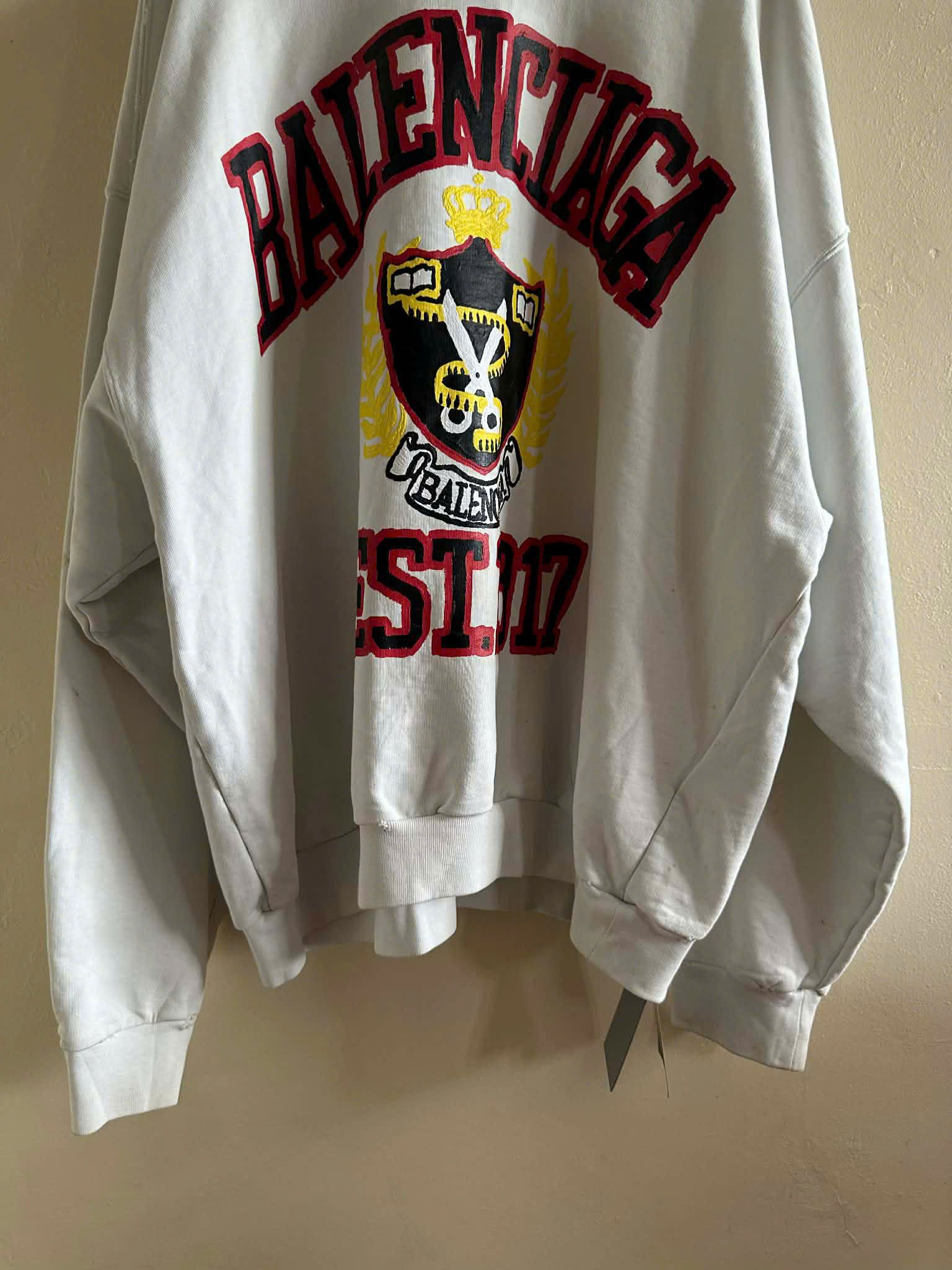 Balenciaga BALENCIAGA HOODIE Size US S / EU 44-46 / 1 - 2 Thumbnail