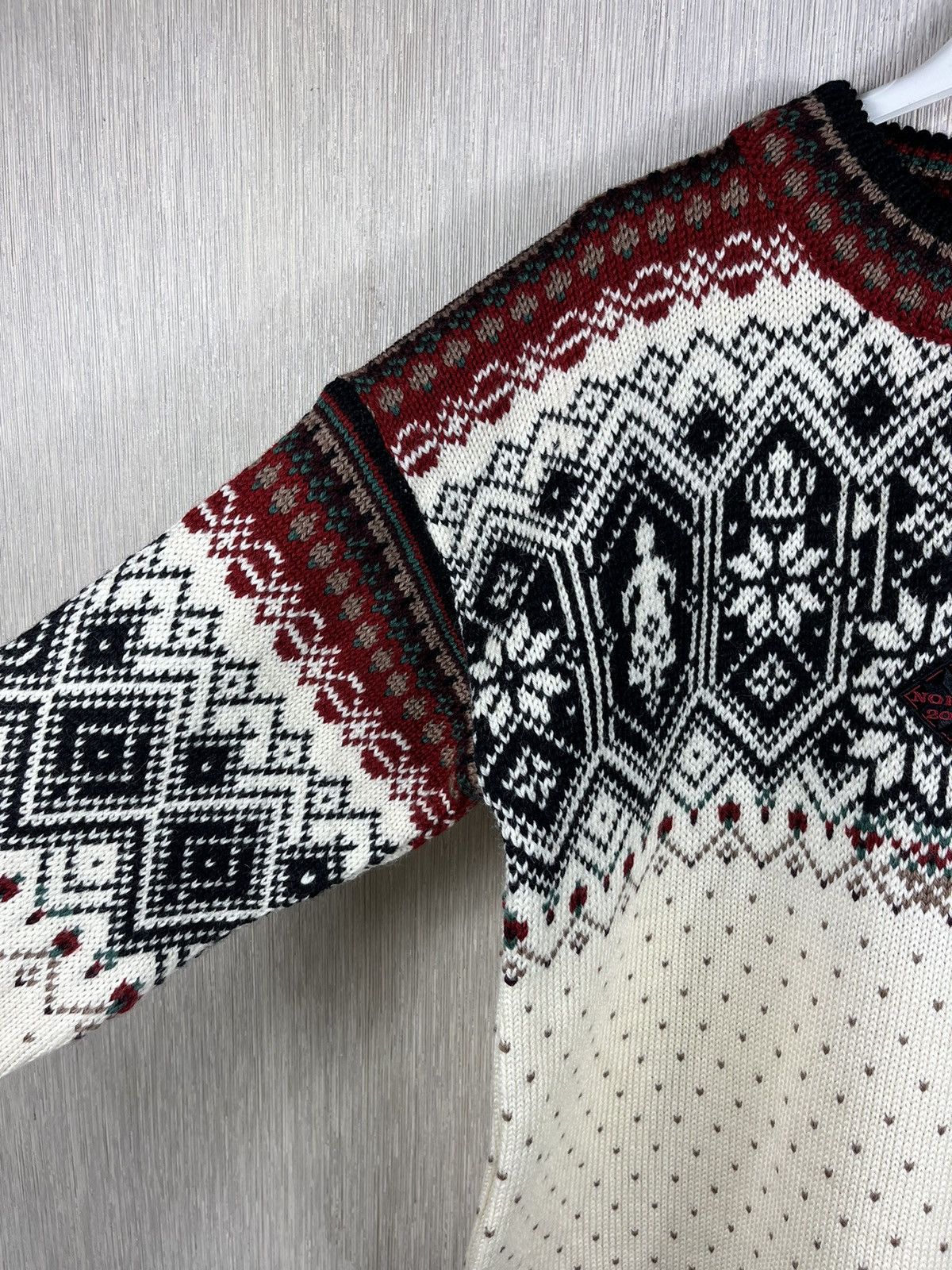 Dale Of Norway × Vintage Vintage Dale of Norway wool heavy patterned zip sweater knit Size US S / EU 44-46 / 1 - 8 Thumbnail