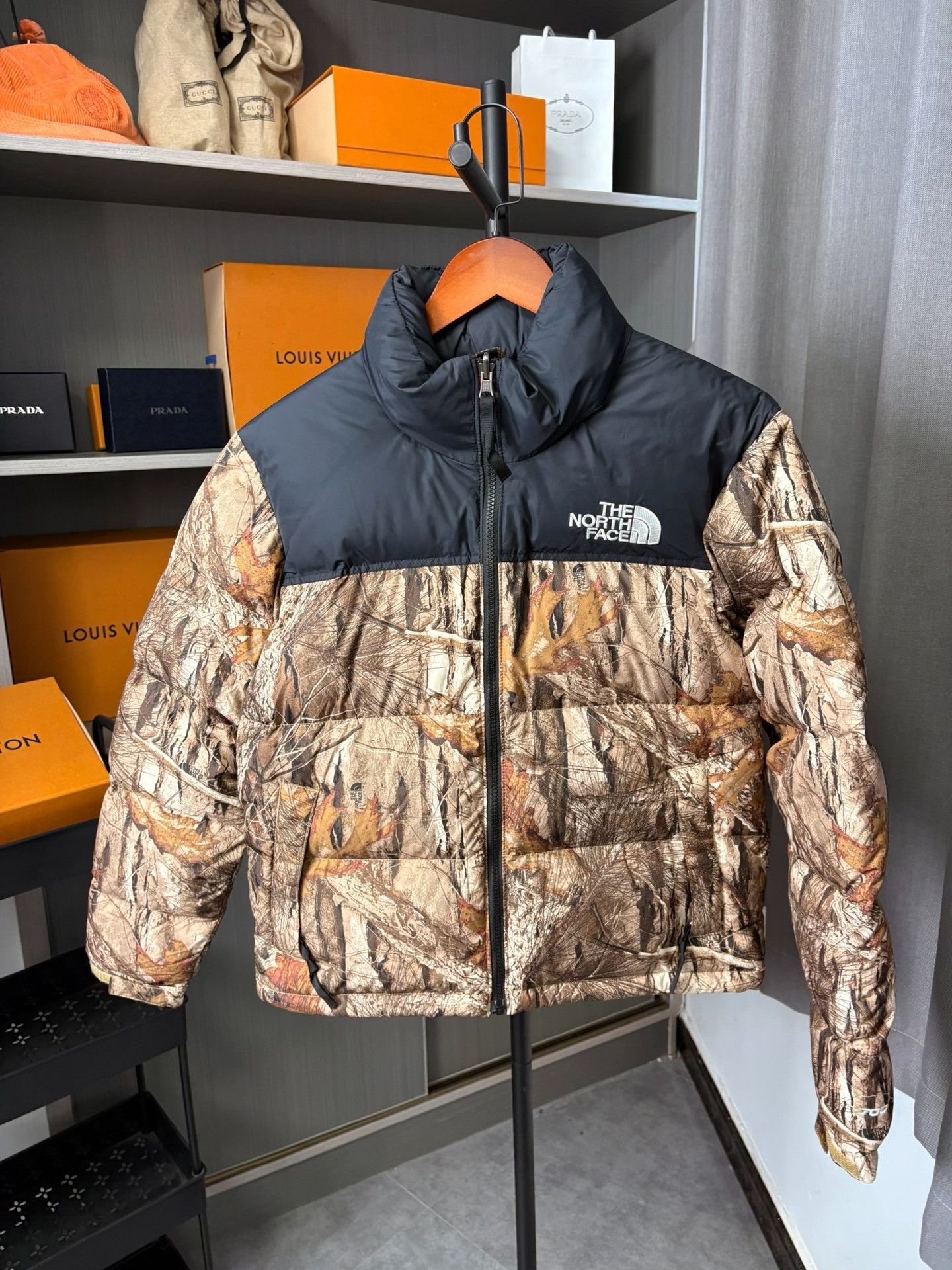 The North Face The North Face Down Camo Multi Heavy Coat S Men Size US S / EU 44-46 / 1 - 1 Thumbnail