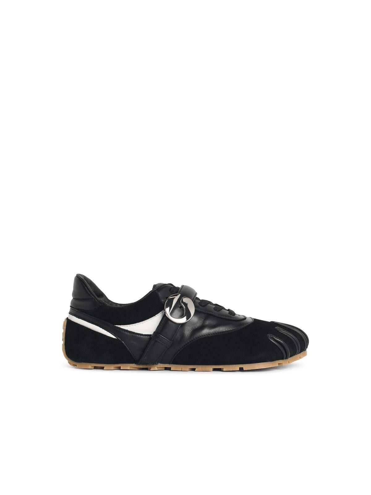 Coperni COPERNI '5T' Black Leather Sneakers Size US 9 / IT 39 - 1 Thumbnail