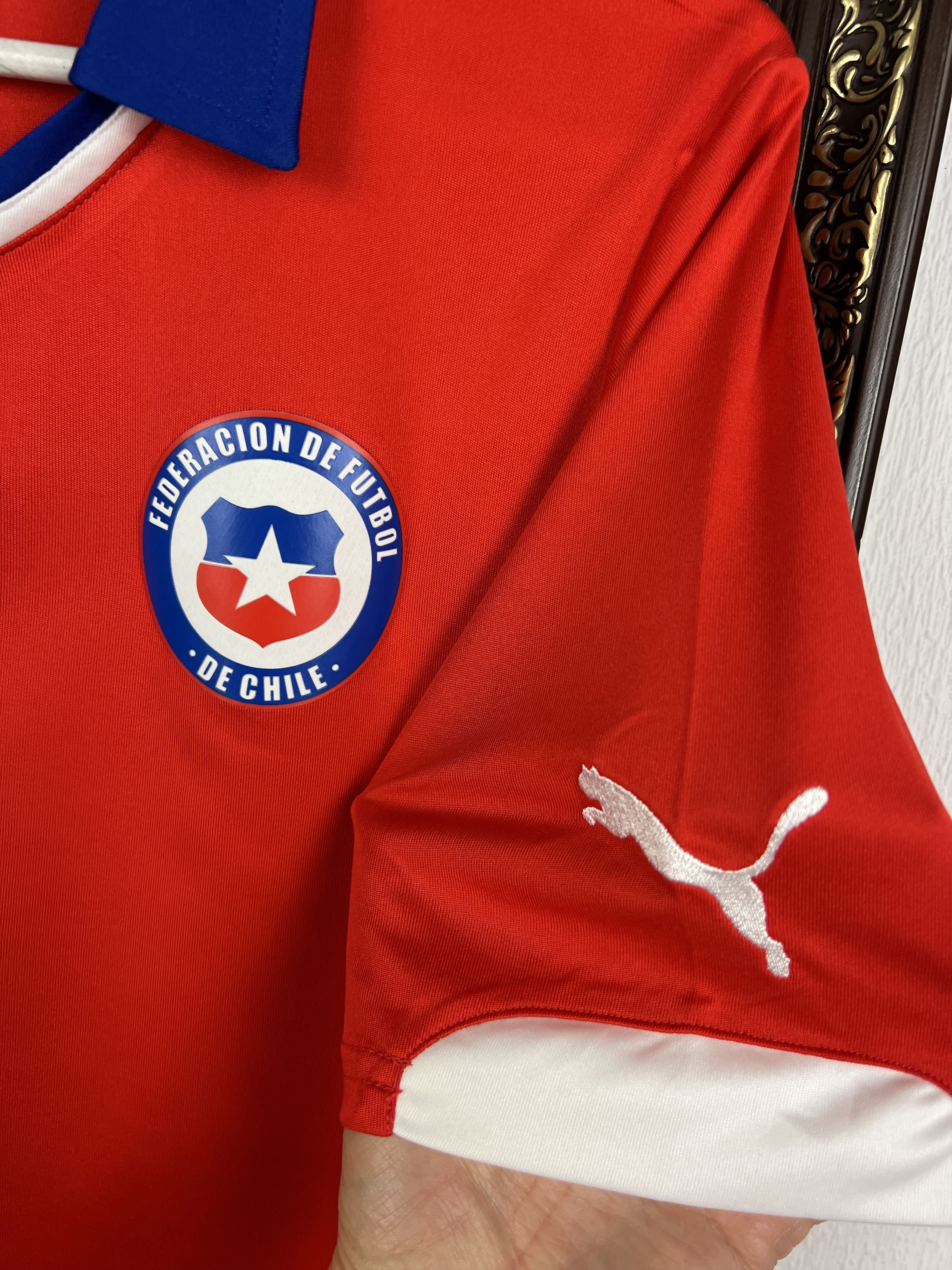 Puma Chile Home football shirt Soccer #7 Alexis Jersey Trikot Size US S / EU 44-46 / 1 - 5 Thumbnail