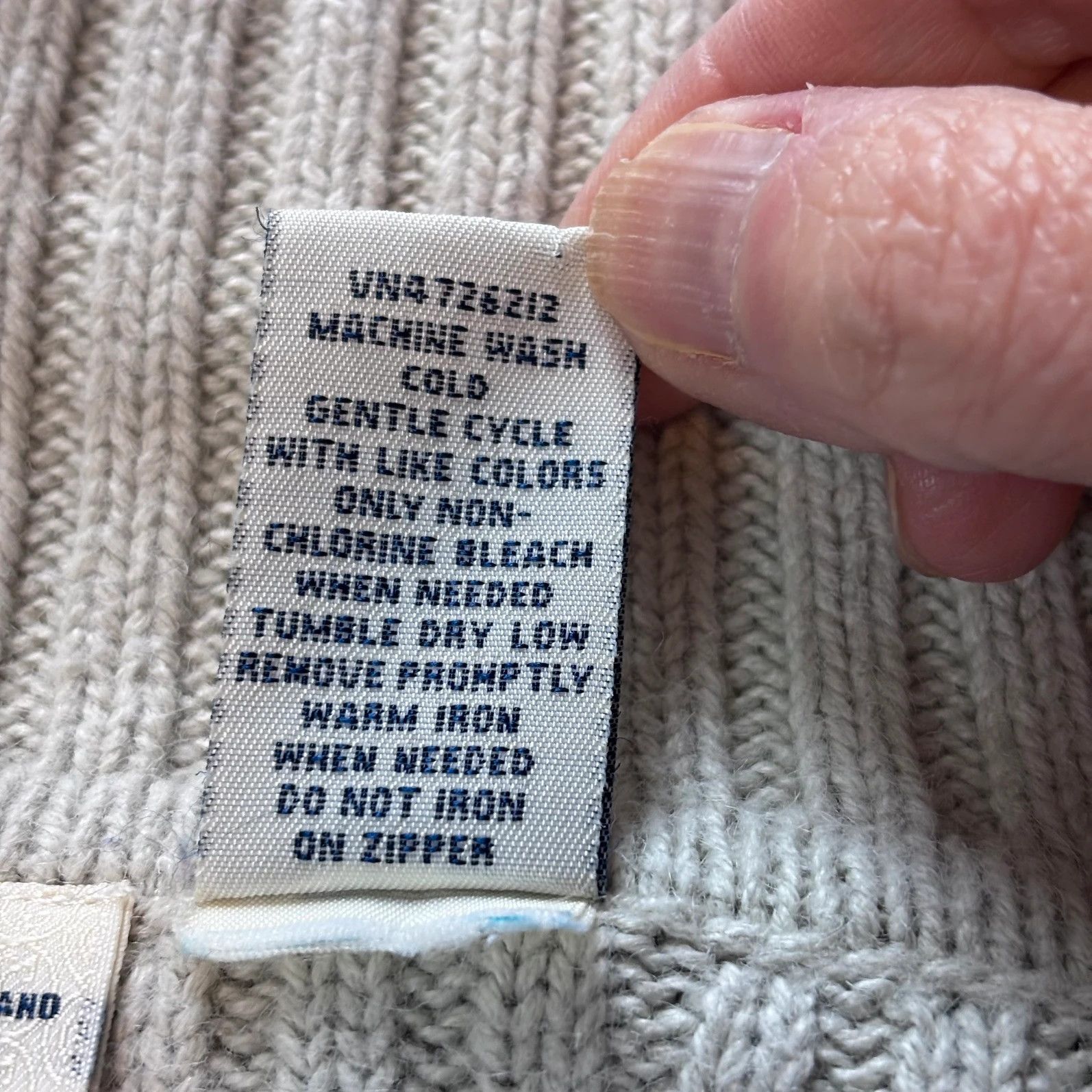 Cherokee Cherokee Women's Green Ripped Striped Sweater Cardigan. Size M / US 6-8 / IT 42-44 - 8 Thumbnail