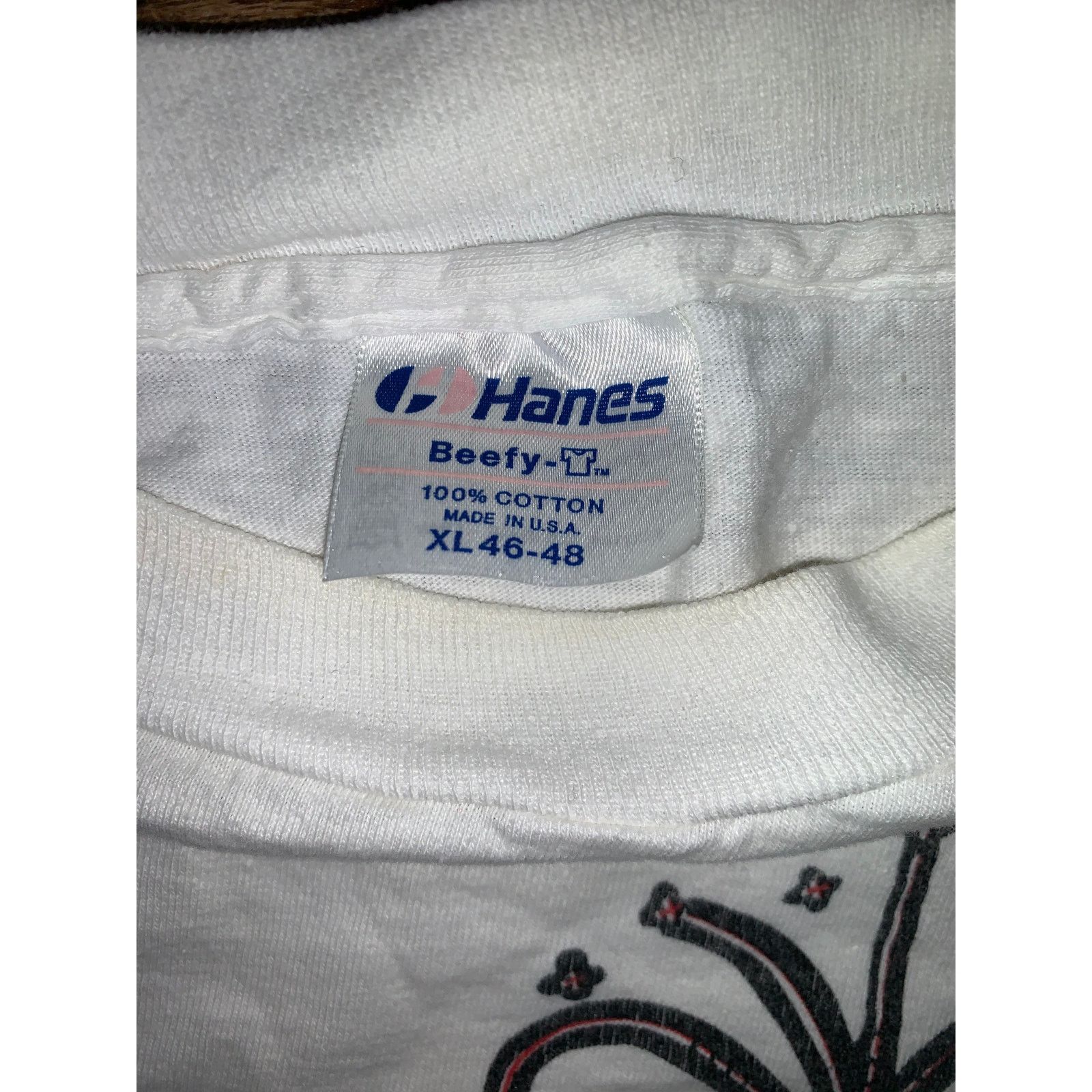 Hanes Vintage Pyro Spectaculars NY T Shirt USA Single Stitch L Size US L / EU 52-54 / 3 - 3 Thumbnail