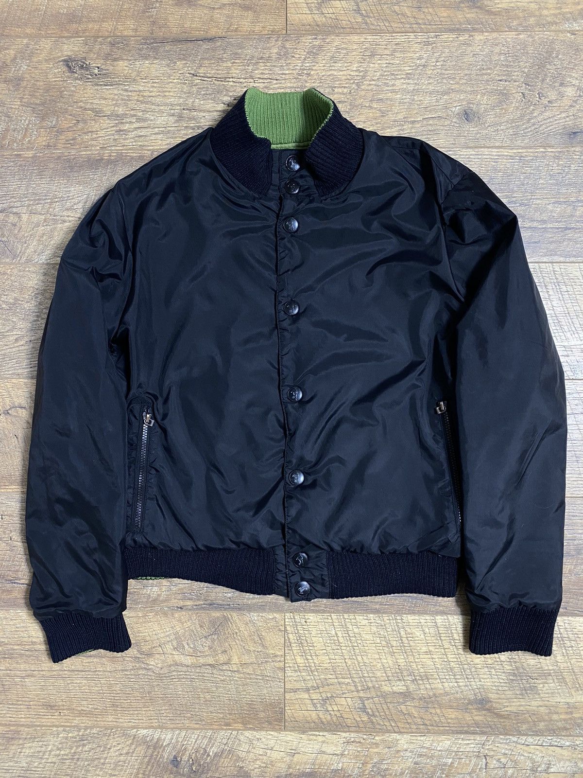 BIKKEMBERGS Vintage 90s Football Bomber Jacket