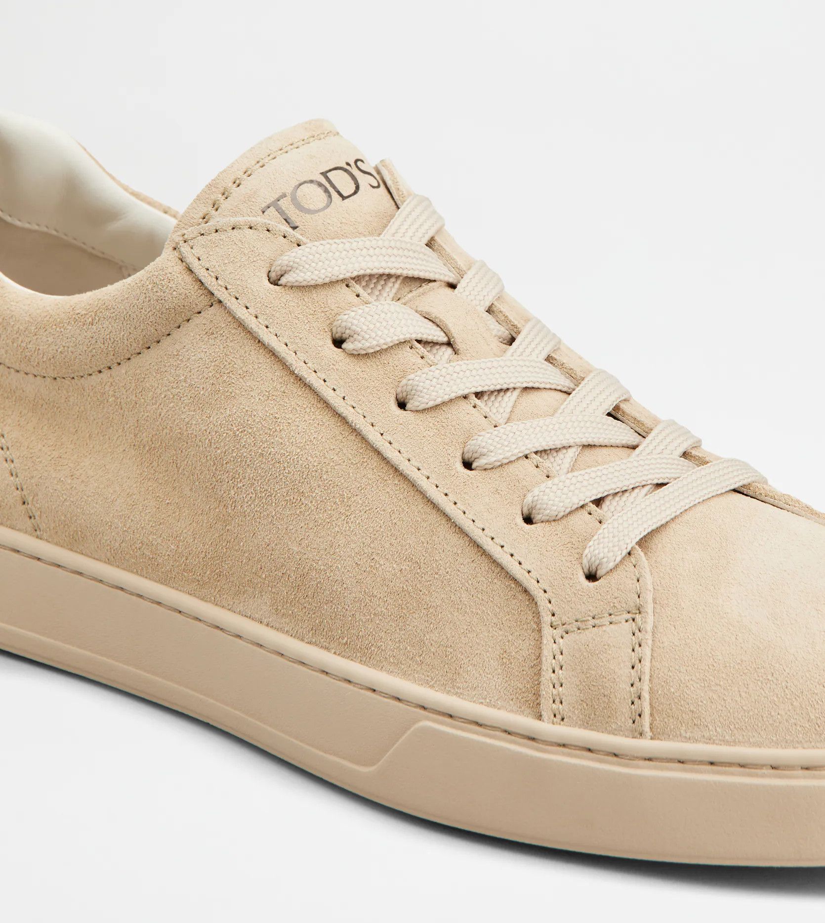 Tod's o1s22i1n0325 Cassetta 04L Lace-up Shoes in Beige Size US 7 / EU 40 - 5 Thumbnail