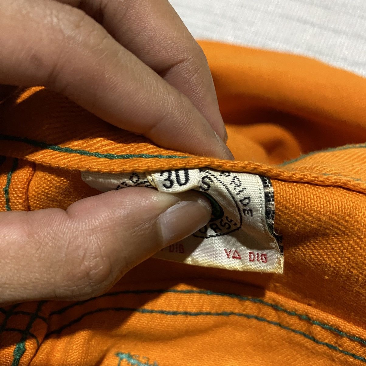Cross Colours Vintage Cross Colours Orange Baggy Jeans Size US 27 - 9 Thumbnail