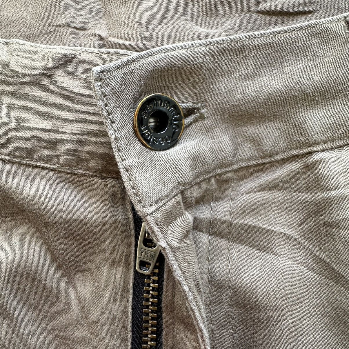 Japanese Brand Distressed Semantic Design Multipocket Zipper Trouser Pant Size US 33 - 6 Thumbnail
