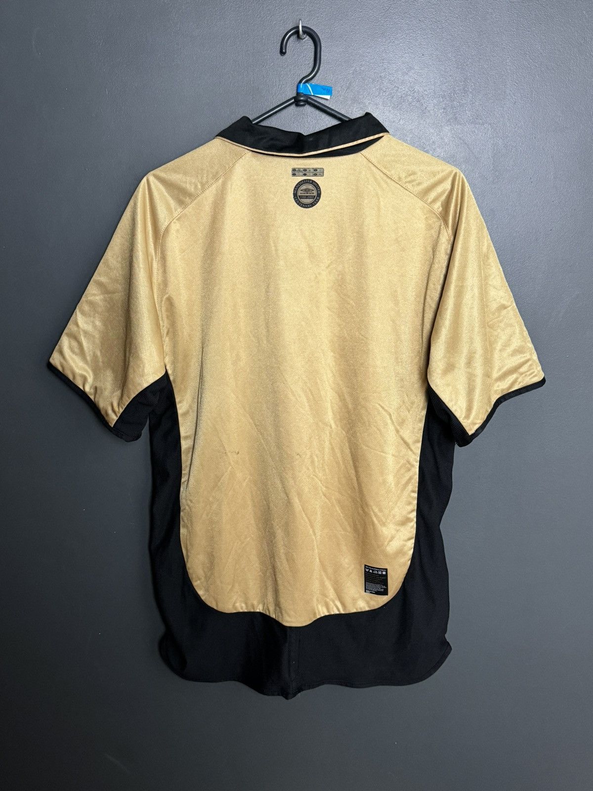 Umbro Manchester United 01/02 Away Veron Football Jersey T-Shirt Size US L / EU 52-54 / 3 - 4 Thumbnail