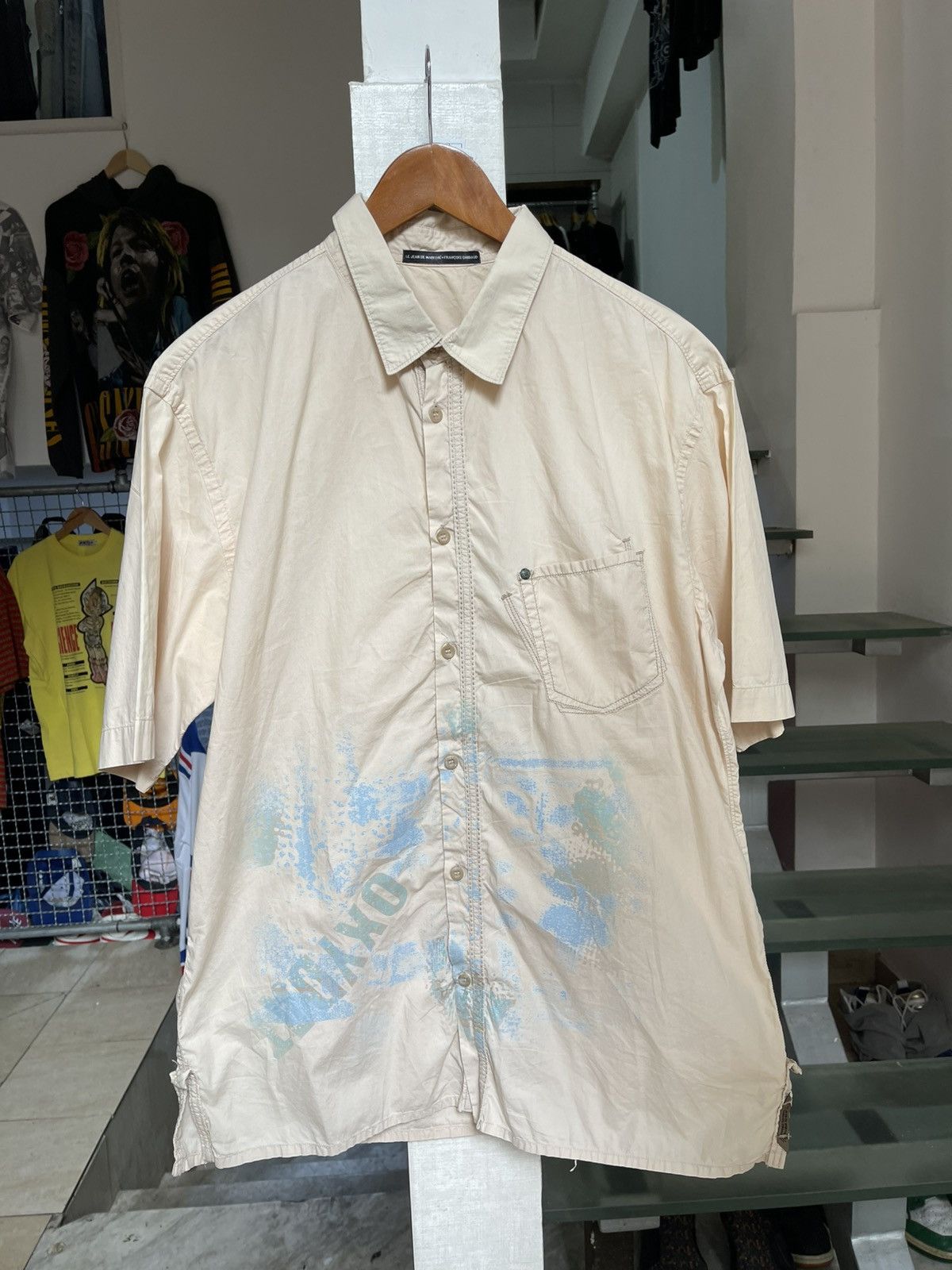 Marithe + Francois Girbaud × Vintage Girbaud button up shirt Size US L / EU 52-54 / 3 - 1 Thumbnail