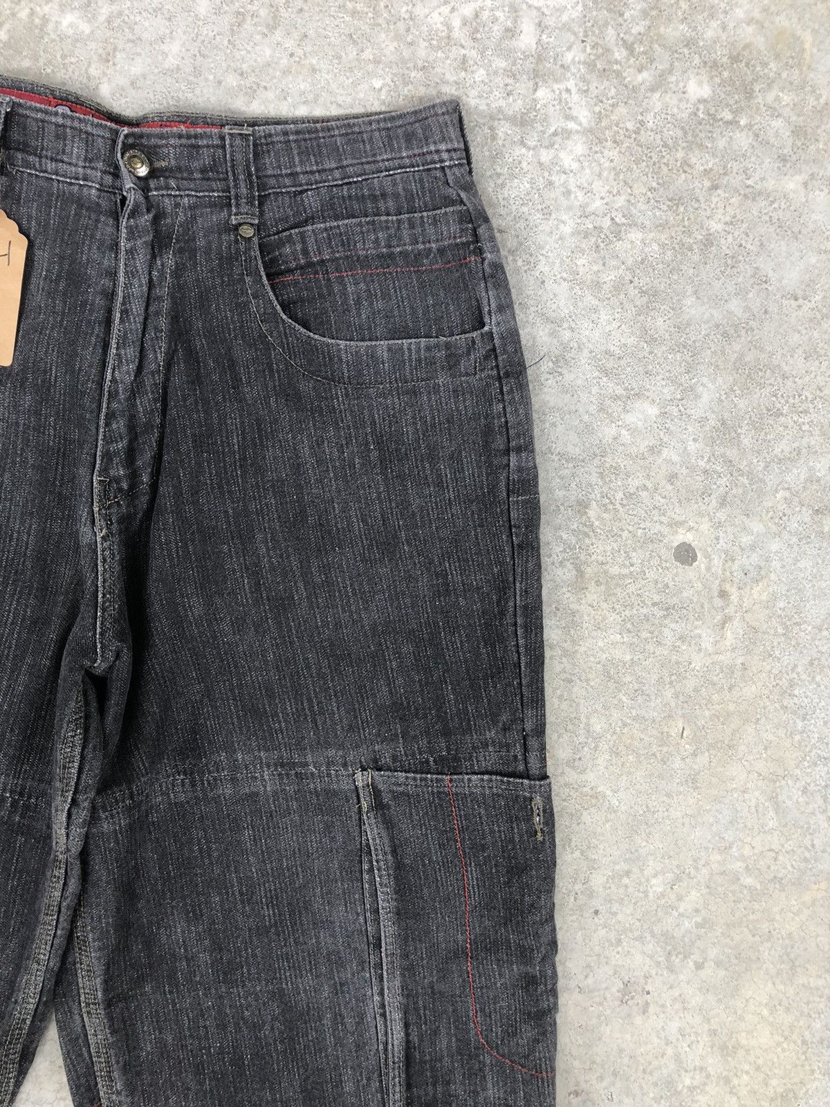 Vintage Japanese Soul Baggy Jeans Embroidered Jeans Hip Hop Cargo Size US 34 / EU 50 - 5 Thumbnail