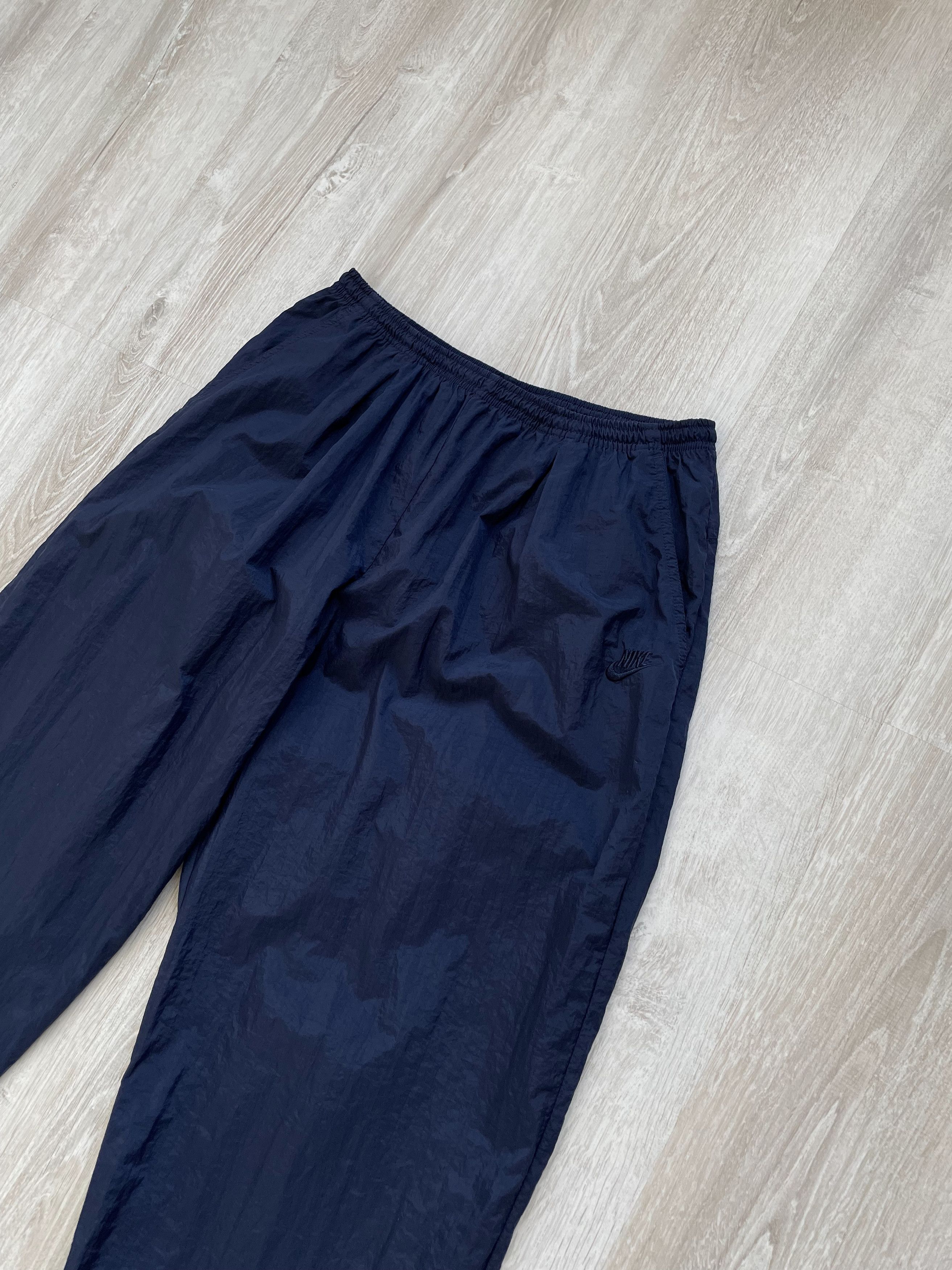 Nike Vintage 90s Nike Nylon Pants Mini Logo Size US 36 / EU 52 - 3 Thumbnail