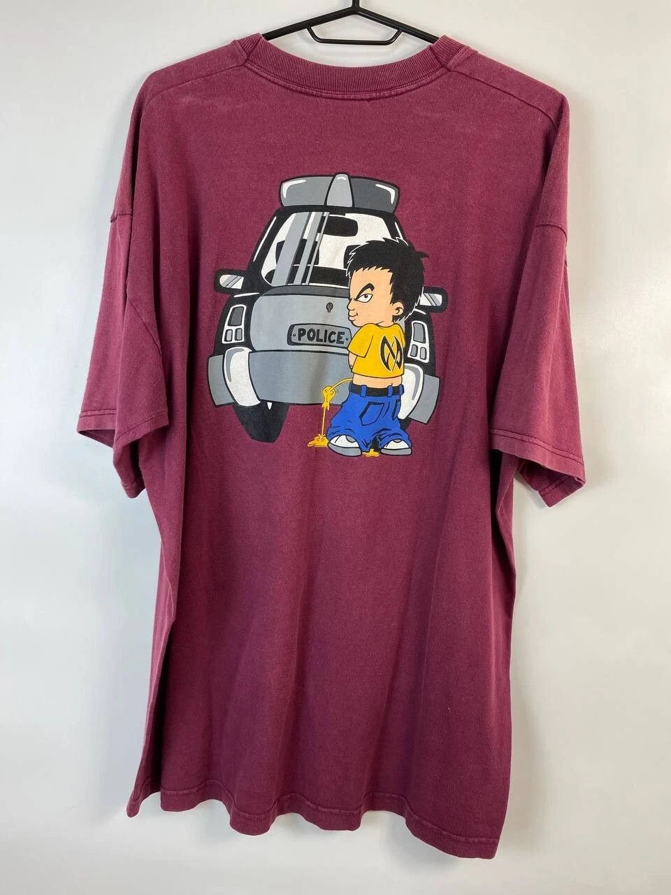 Other Vintage neandertal f*ck polise t shirt size XL Size US XL / EU 56 / 4 - 4 Thumbnail