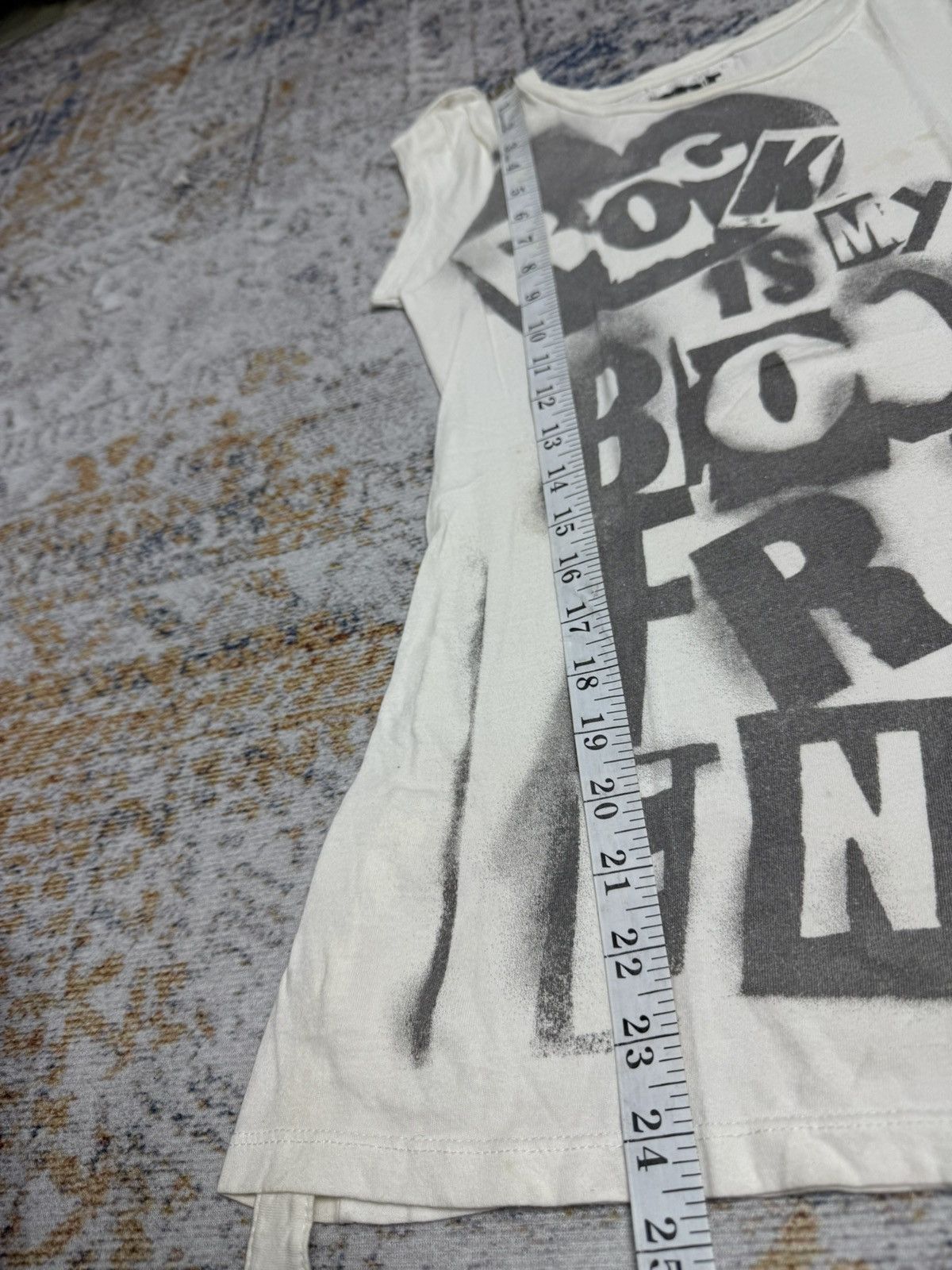 Hysteric Glamour Trf paint ifsix style tshirt Size M / US 6-8 / IT 42-44 - 9 Thumbnail
