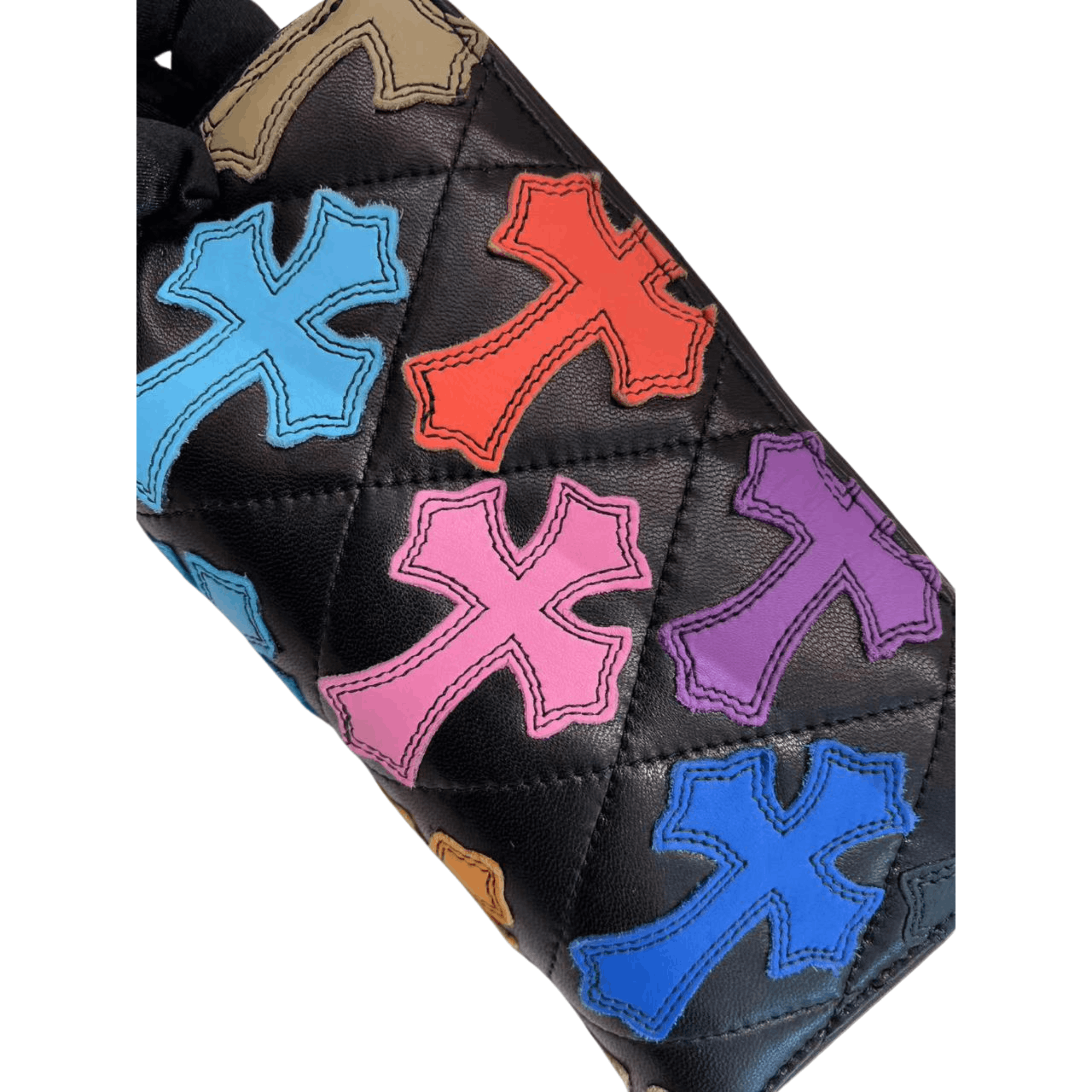 Chrome Hearts Chrome Hearts Multicolor Leather Cross Patch Wallet Size ONE SIZE - 3 Thumbnail