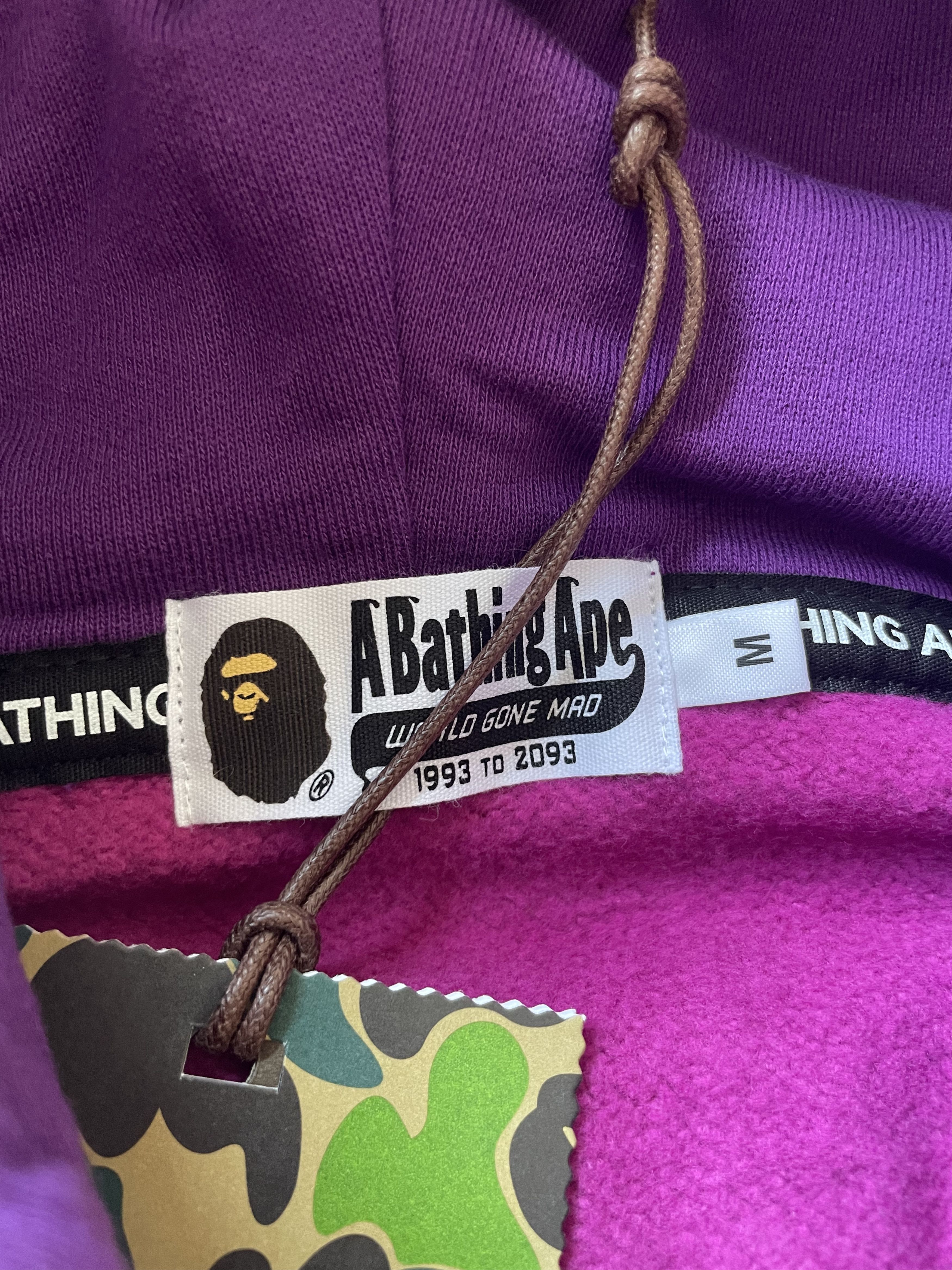 Bape BAPE COLOR CAMO DOUBLE SHARK FULL ZIP HOODIE Size US M / EU 48-50 / 2 - 11 Thumbnail