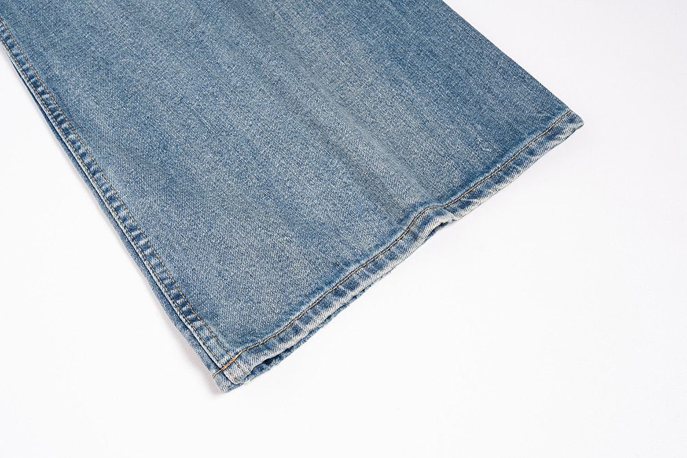 Japanese Brand × Vintage Washed Faded Blue Baggy jeans Size US 34 / EU 50 - 7 Thumbnail