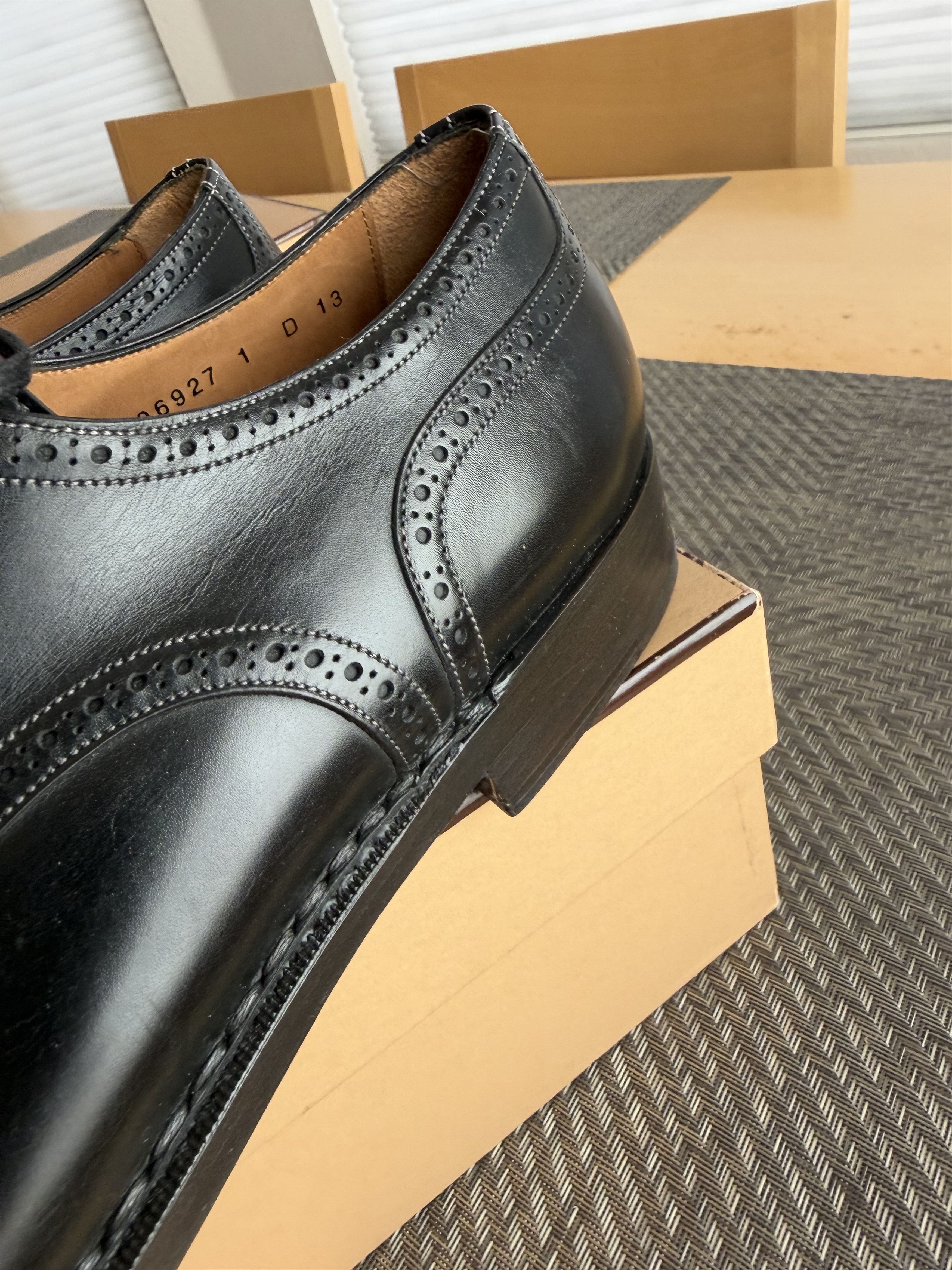 Santoni Santoni Oxford Brogues shoes US 13 Mint in the Box Size US 13 / EU 46 - 7 Thumbnail
