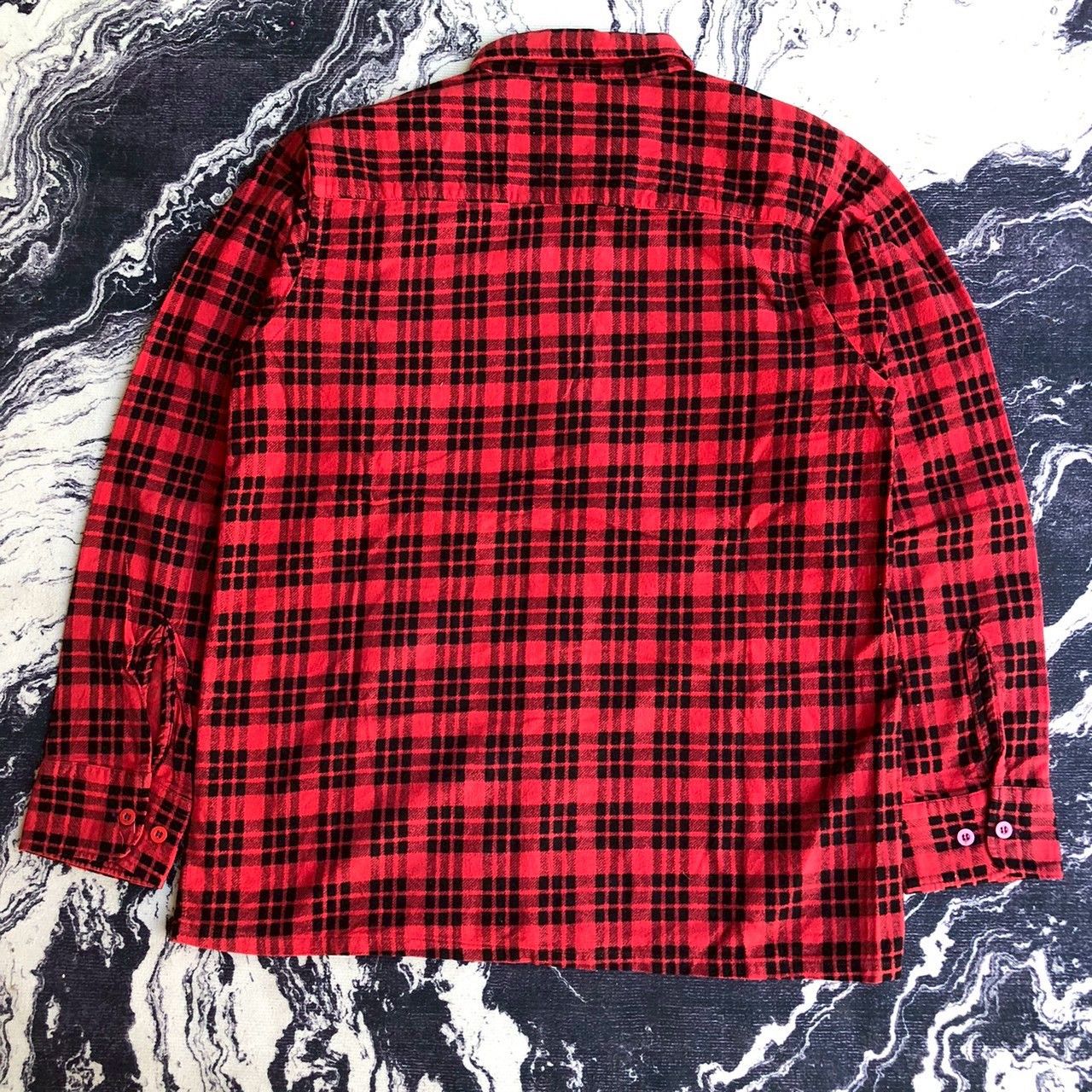 Needles Needles by Nepenthes Red Plaid Flannel Shirt Size US M / EU 48-50 / 2 - 2 Thumbnail