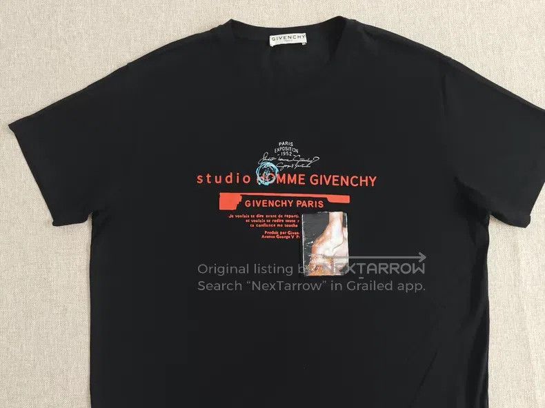 Givenchy Givenchy Short Sleeve T-shirt Size US L / EU 52-54 / 3 - 2 Thumbnail