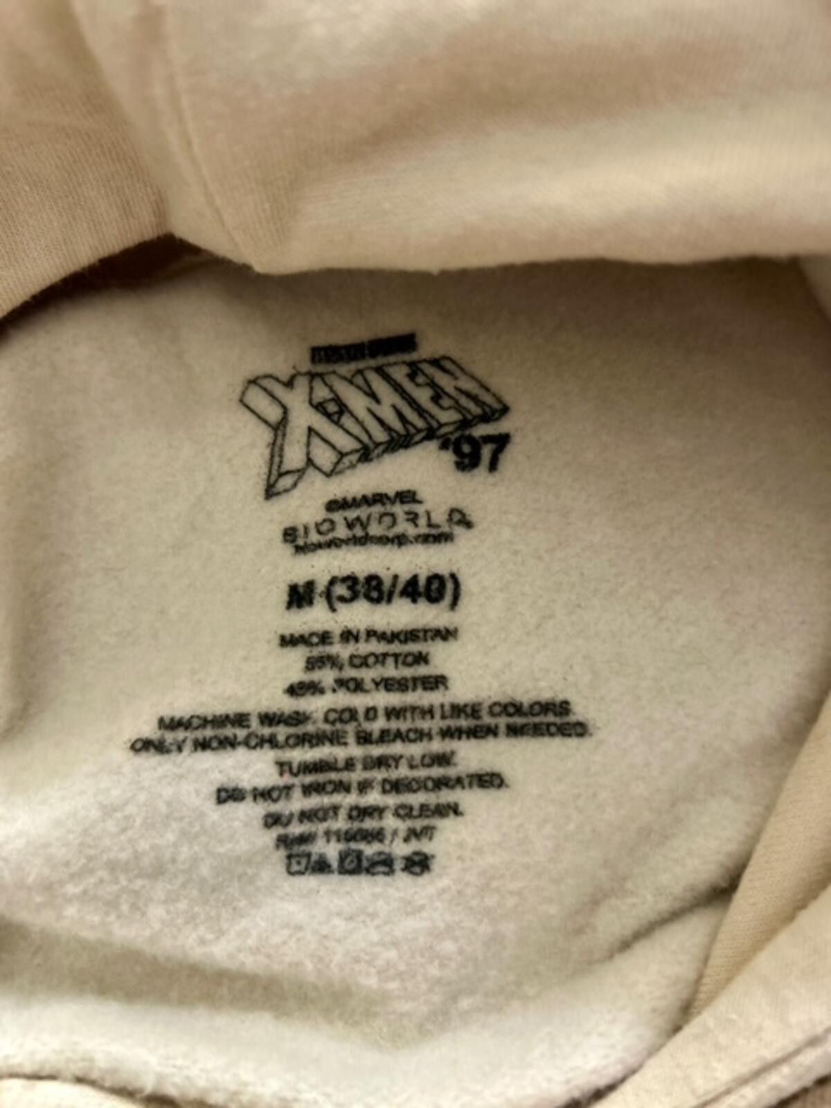 Marvel Comics Marvel X-Men Wolverine Graphic Hoodie Sweatshirt Medium Size US M / EU 48-50 / 2 - 3 Thumbnail