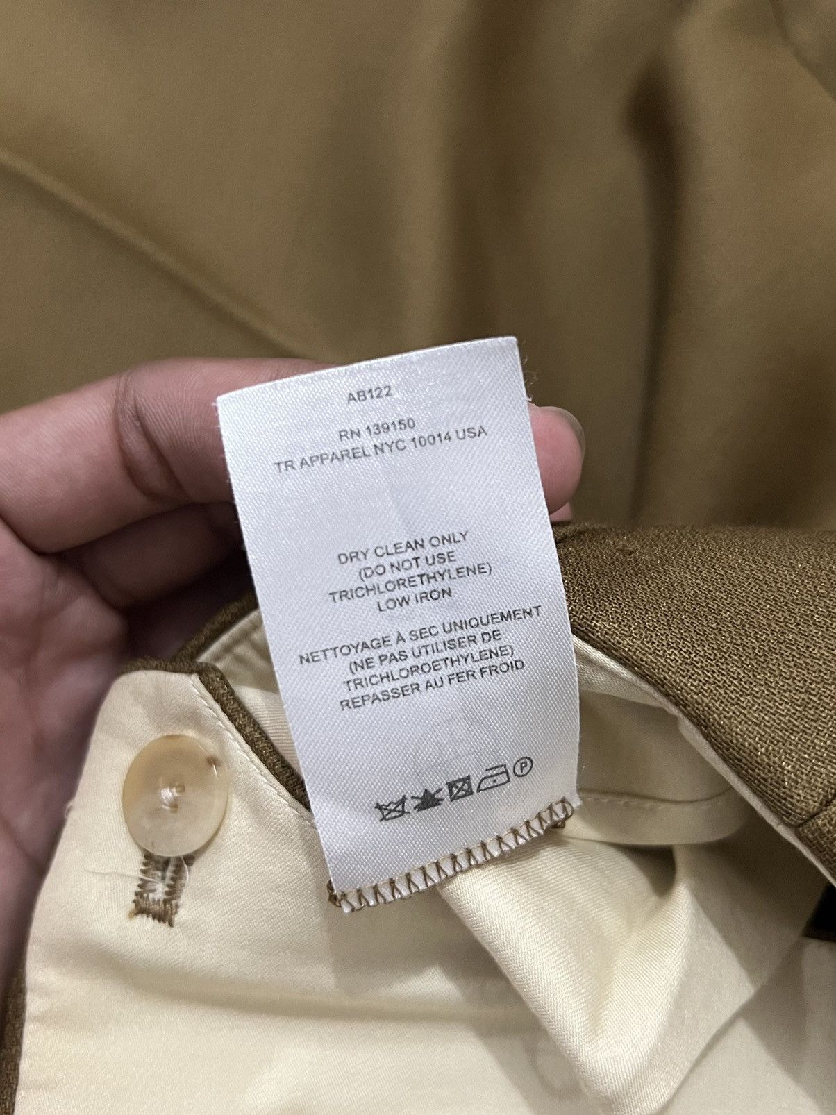 Designer × The Row The Row Wool Trouser Pants Size 28" / US 6 / IT 42 - 6 Thumbnail