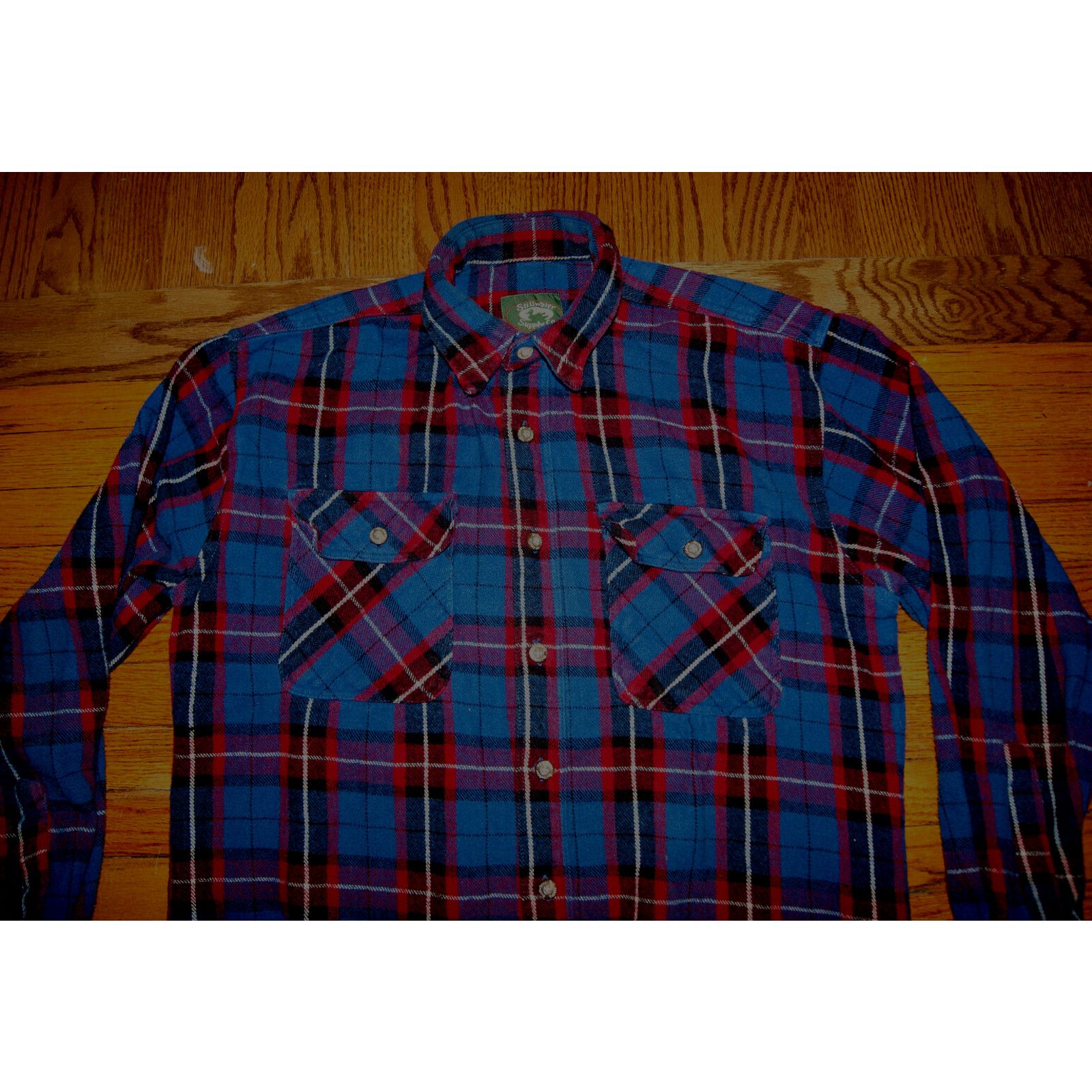 Other Stillwater Supply Co. Mens Large Tall Heavy Flannel Shirt Size US L / EU 52-54 / 3 - 2 Thumbnail