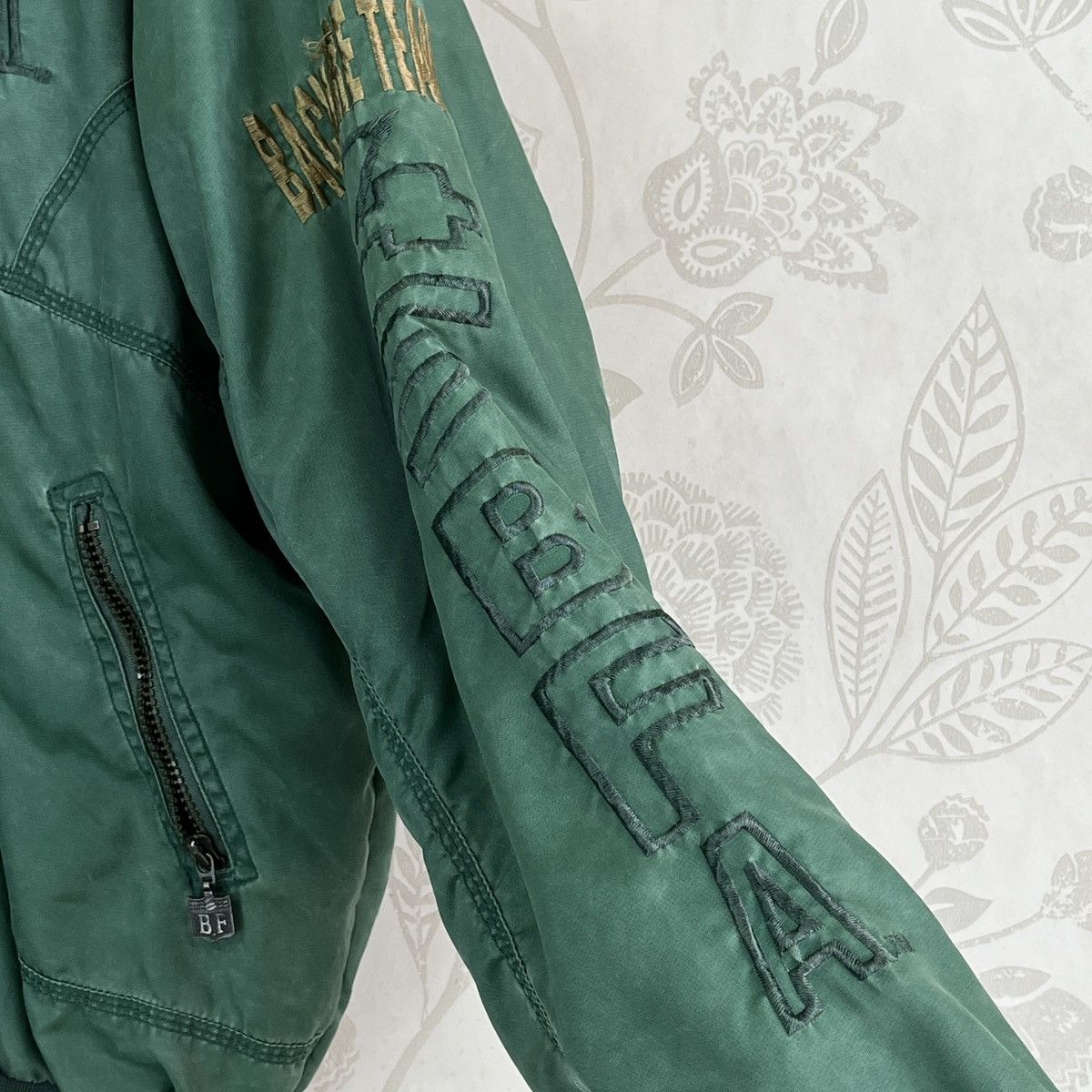45rpm × Vintage Vintage 45RPM BFA Back Fire Bomber Jacket Size US L / EU 52-54 / 3 - 15 Thumbnail