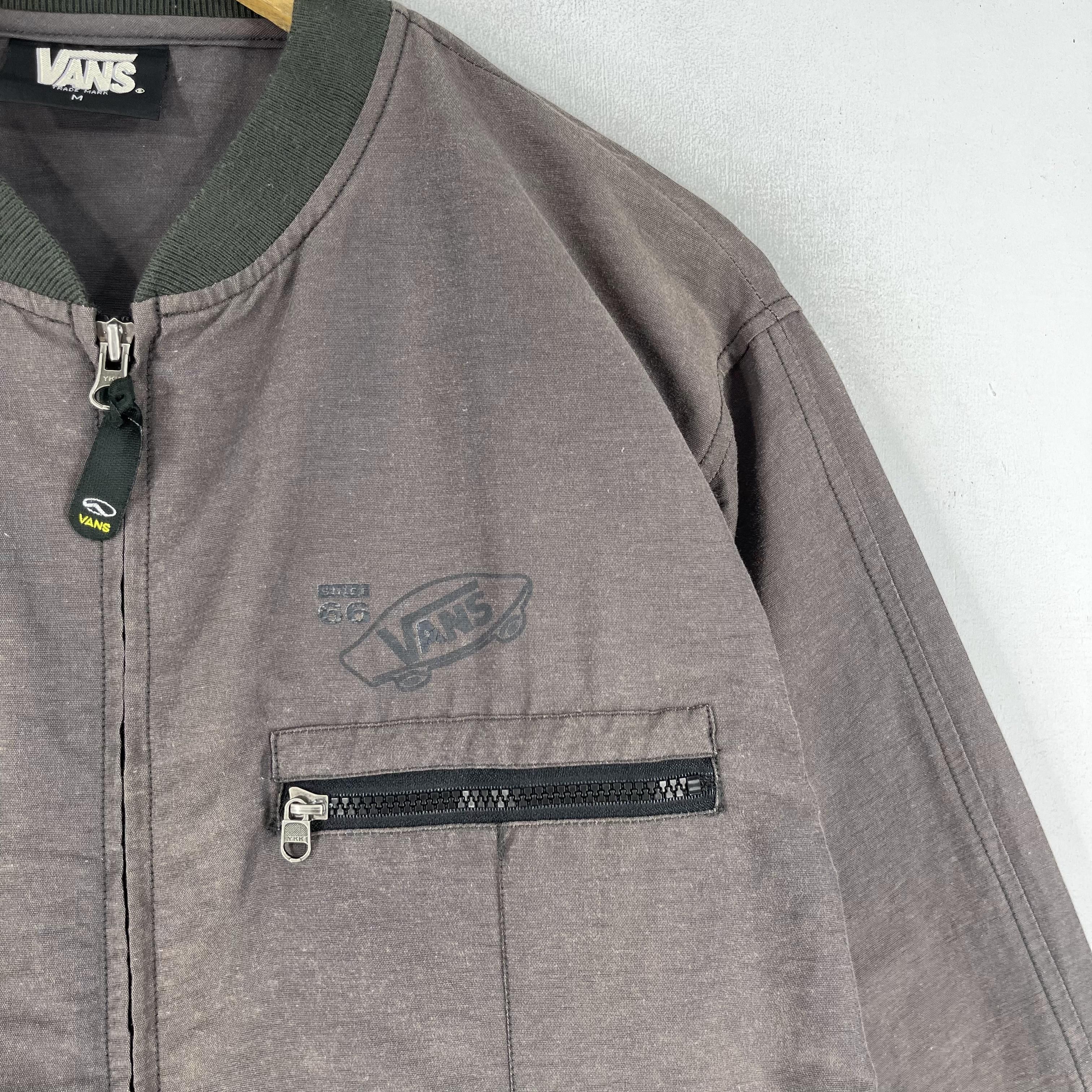 Vans Vintage 1990s VANS Bomber Style Sun Faded Jacket Size US M / EU 48-50 / 2 - 3 Thumbnail
