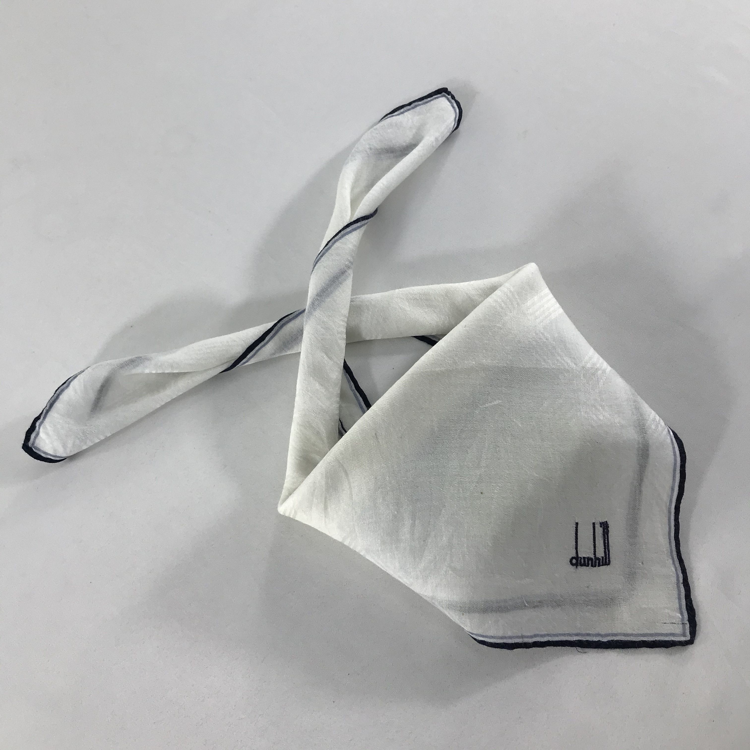 Alfred Dunhill × Vintage Alfred Dunhill Neckerchief / Bandana / Handkerchief Size ONE SIZE - 2 Thumbnail